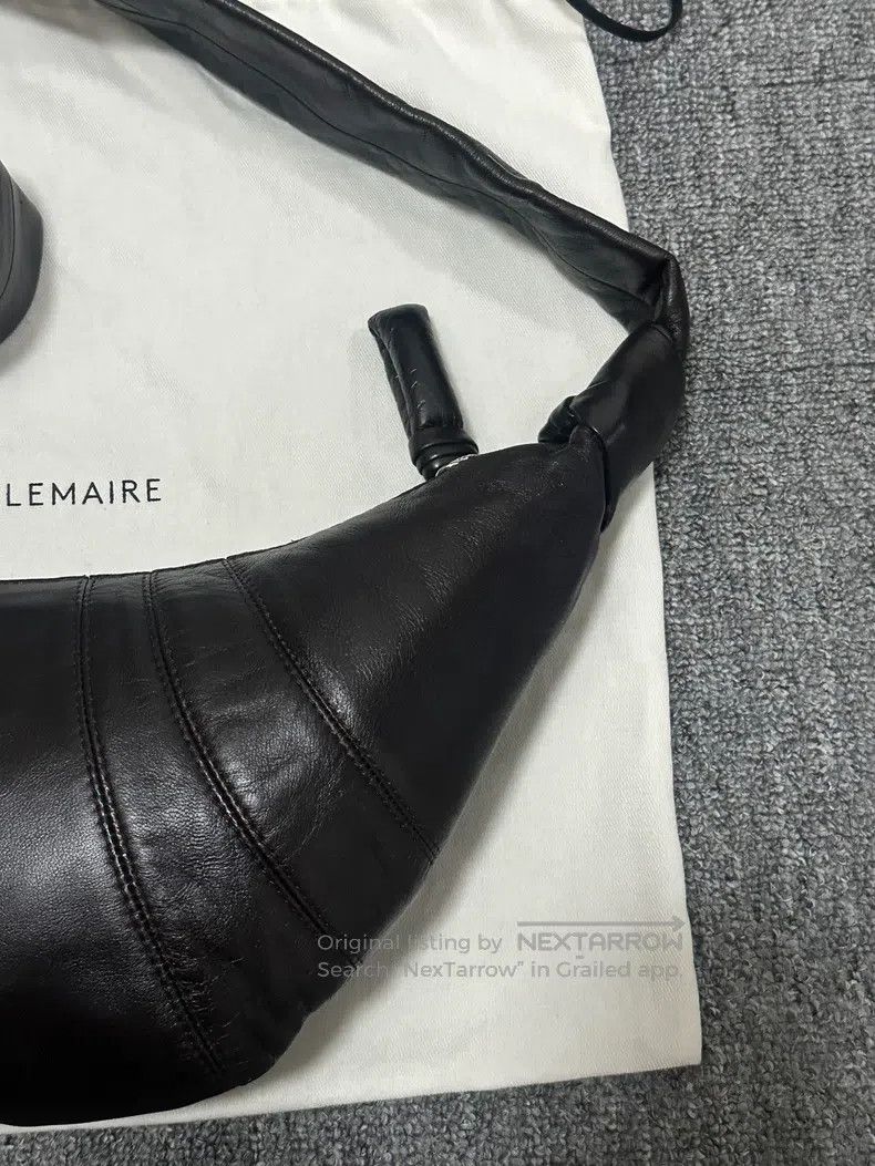Lemaire LEMAIRE Black Horn Bag Small Size ONE SIZE - 3 Thumbnail