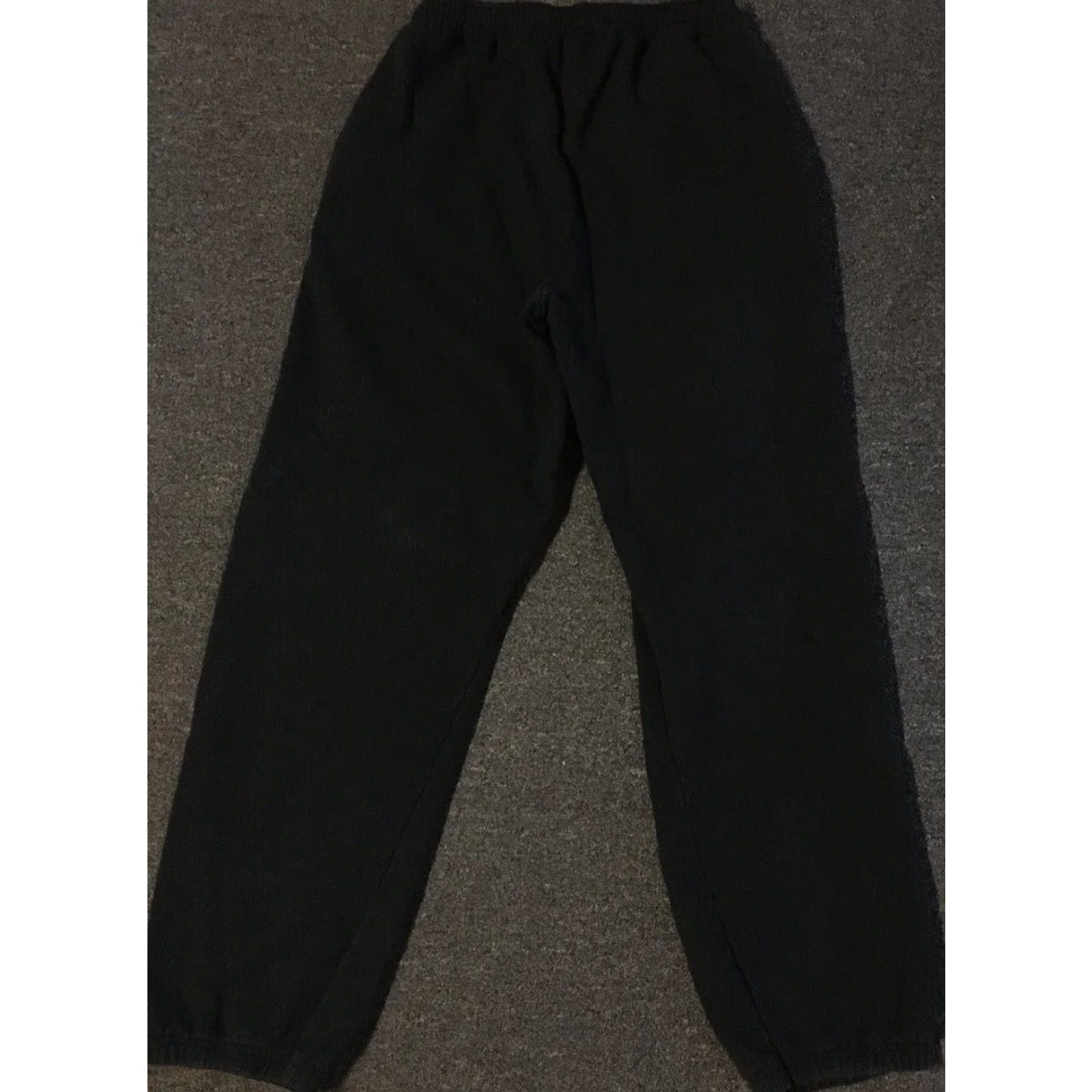 Champion VINTAGE Champion Faded Sweatpants M Black Men Pants 90s Grunge Punk School PE Surf Skate Gym Athletic / Activewear Size US 31 - 6 Thumbnail