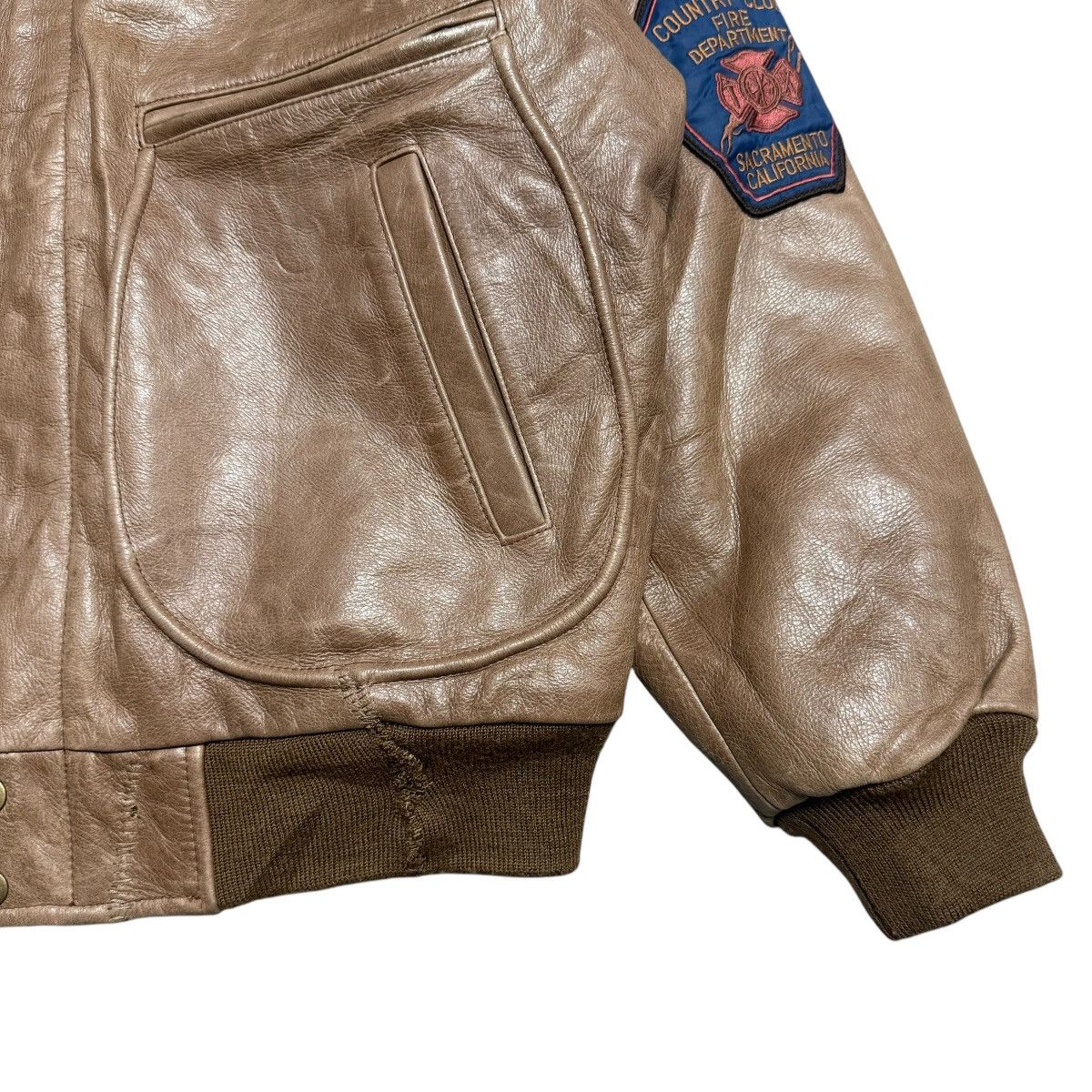 Other Freedom US Naval Southwest Airborne Leather Jacket Size US M / EU 48-50 / 2 - 4 Thumbnail