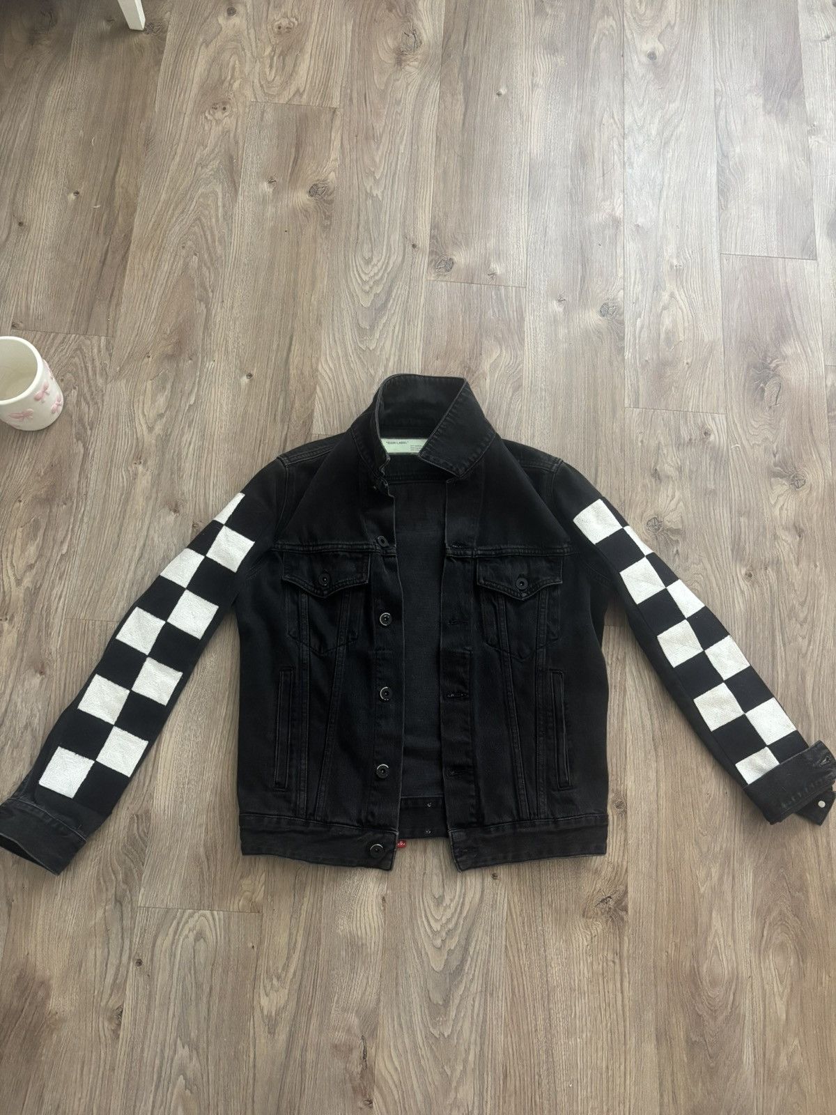 Off-White off white womens denim jacket Size S / US 4 / IT 40 - 1 Thumbnail