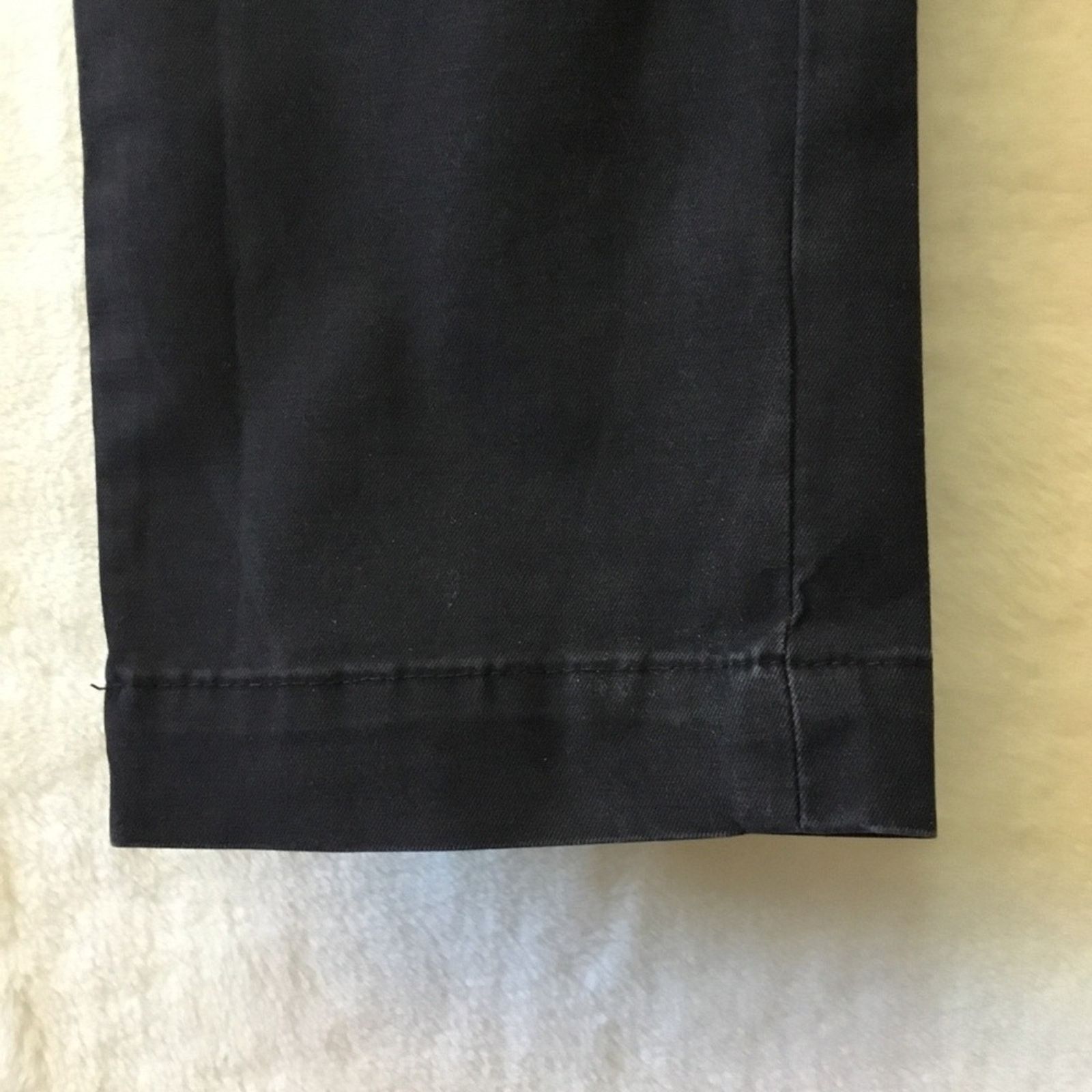Banana Republic Banana Republic Black Men's Flat Front Aiden Strength Chinos Size US 28 / EU 44 - 4 Thumbnail