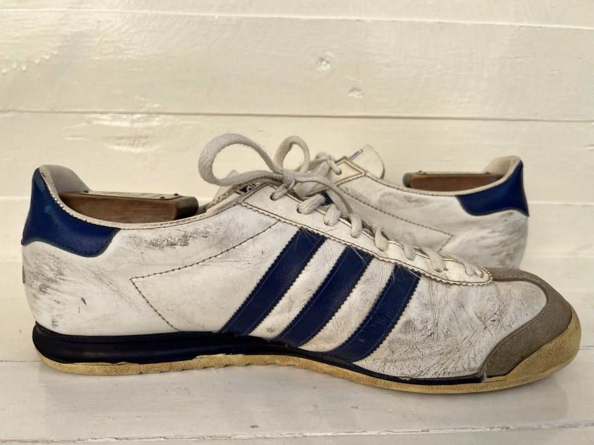Adidas Rare Vintage Adidas ROM 70s Leather Sneakers Made in Canada Size US 9.5 / EU 42-43 - 9 Thumbnail