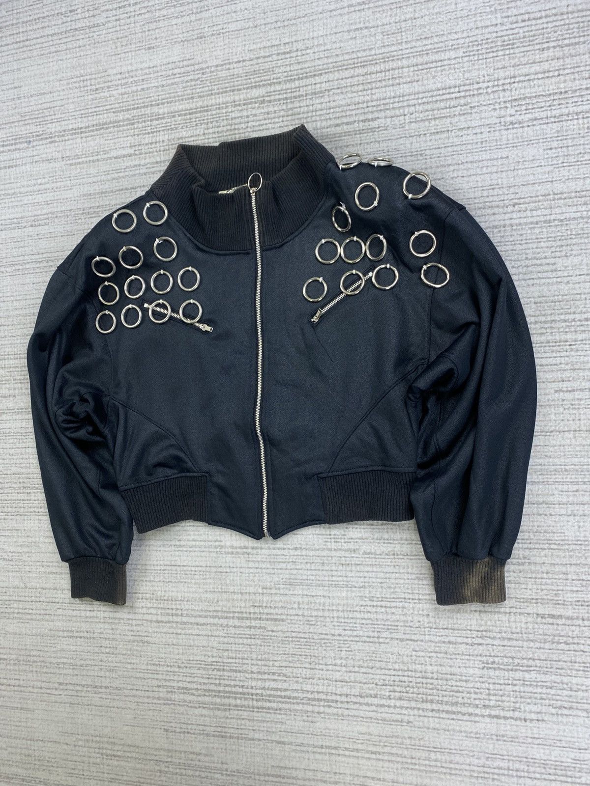 If Six Was Nine × Vintage Vtg All American Official Lover Punk Bondage Cropped Jacket Size US M / EU 48-50 / 2 - 5 Thumbnail