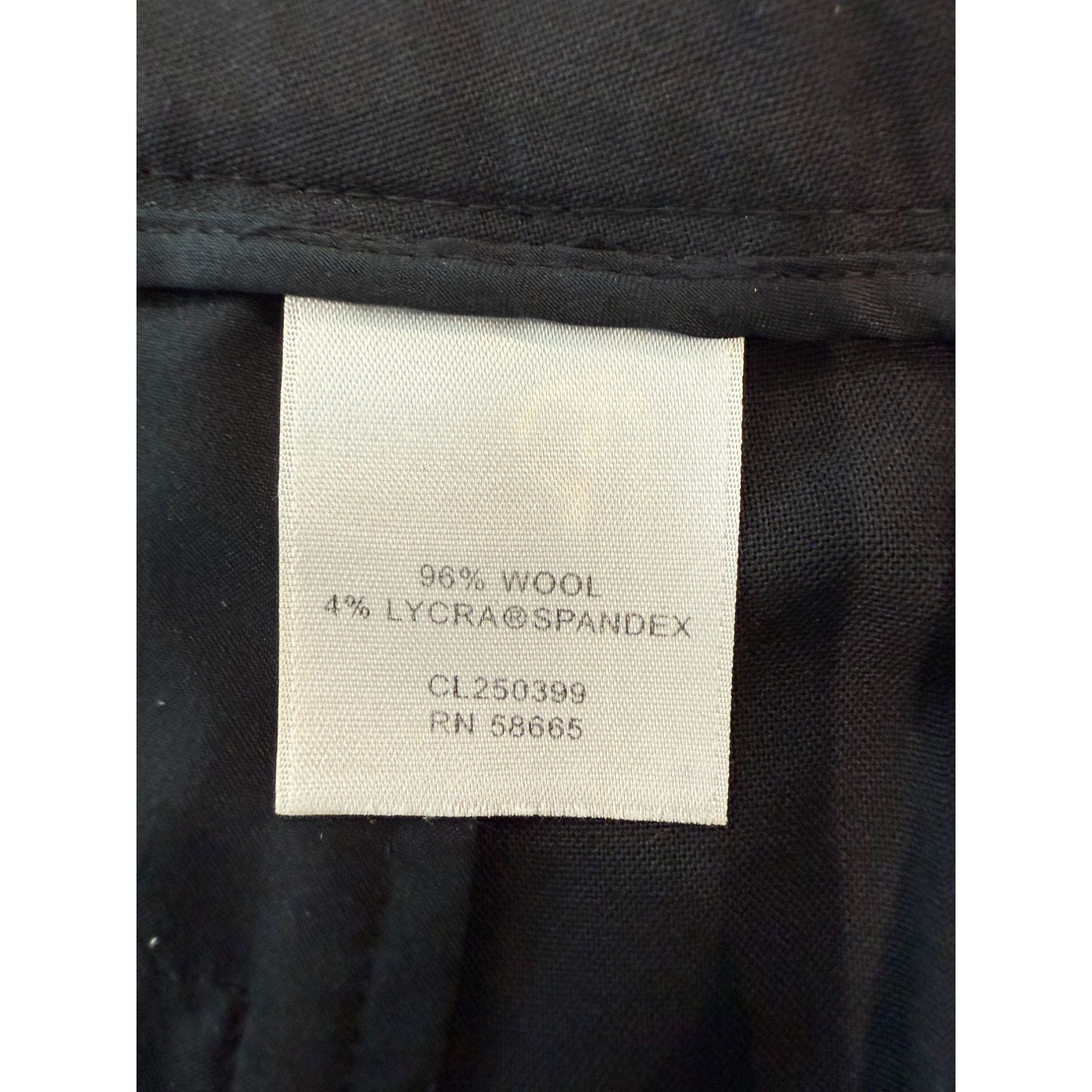 Other Woman's Classiques Entier Wool blend Modern Luxe Dress Pants Size 28" / US 6 / IT 42 - 5 Thumbnail