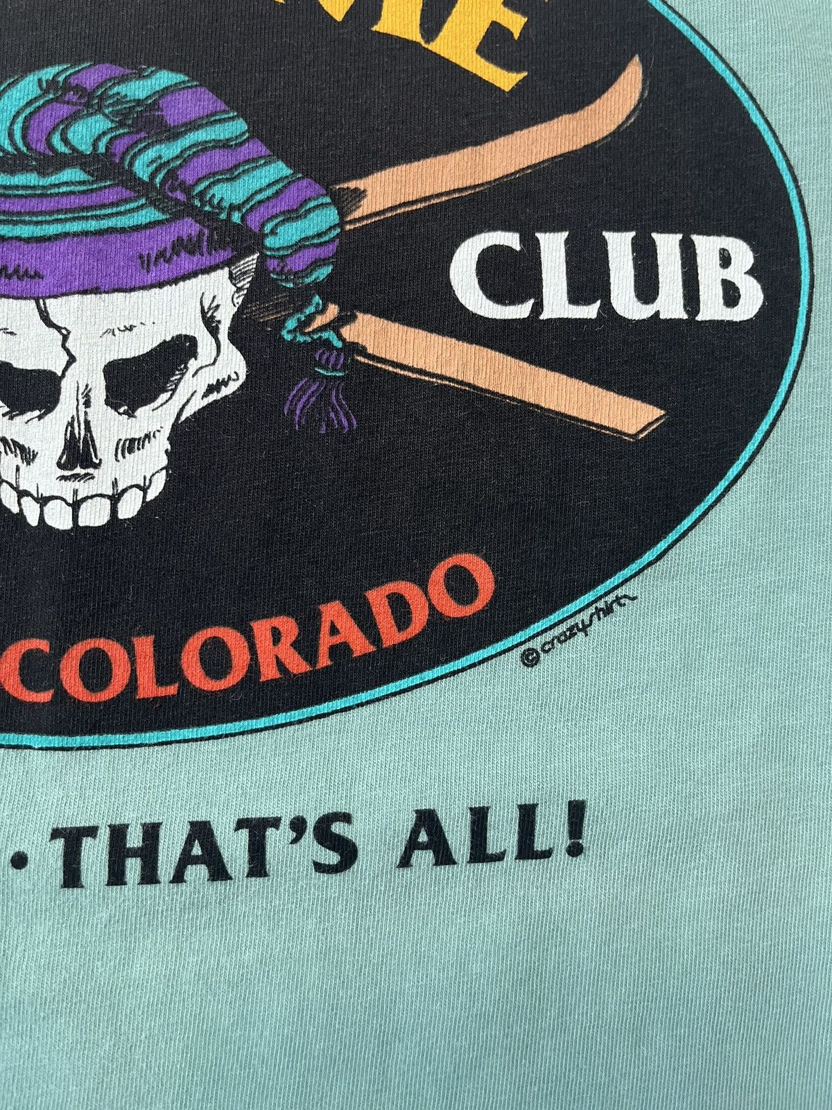 Vintage Vintage Extreme ski club T-shirt 90s Y2K Hawaii Size US M / EU 48-50 / 2 - 23 Thumbnail