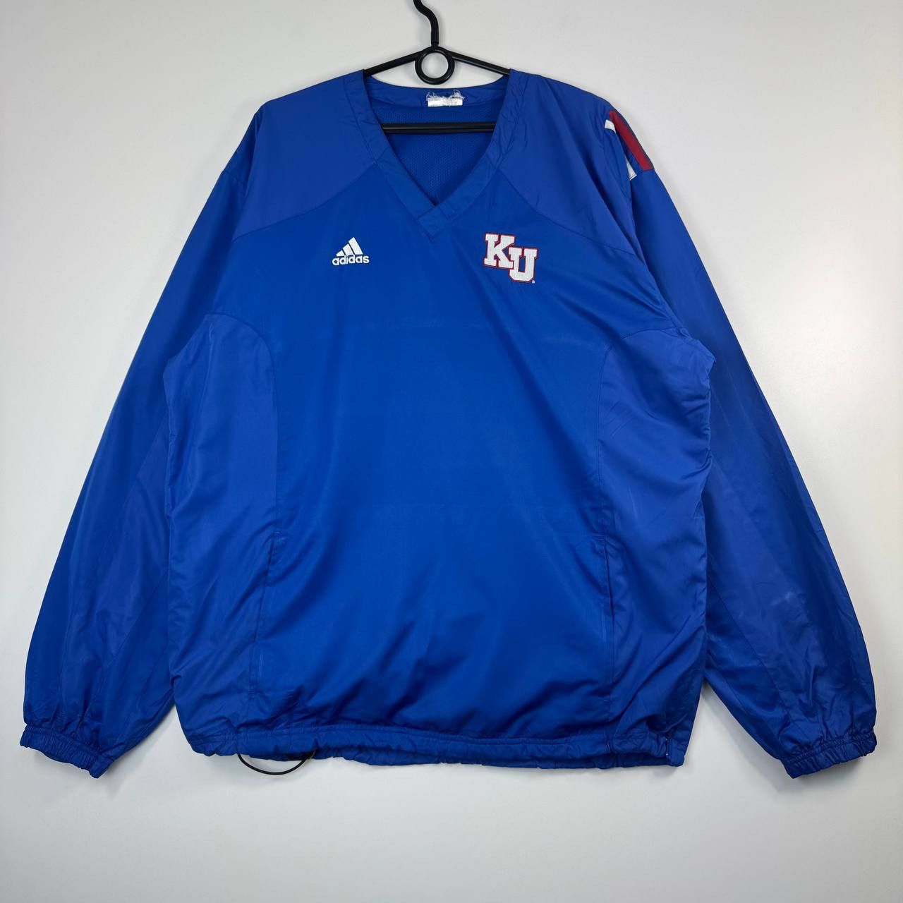 Adidas Adidas KU Kansas Jayhawks Football Warm Up Jersey Size L Size US L / EU 52-54 / 3 - 1 Thumbnail