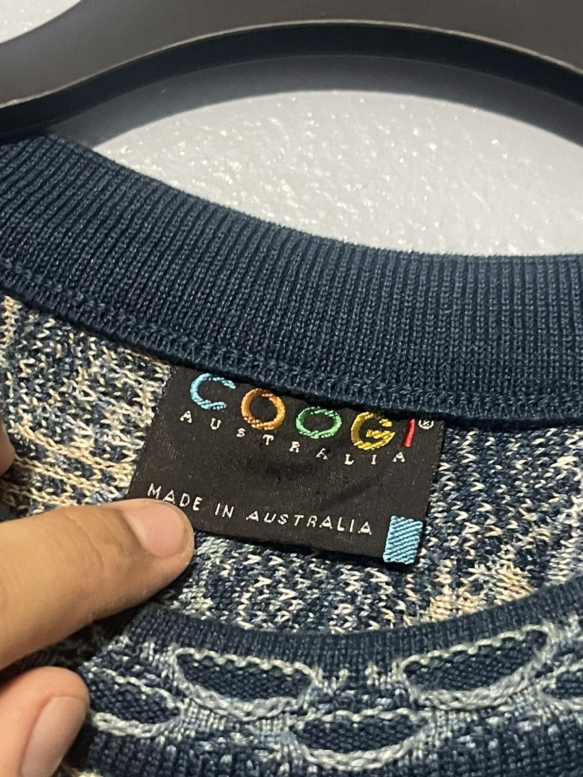 Coogi 90s Coogi Spell-out Sweater Made in Australia Size US XXL / EU 58 / 5 - 3 Thumbnail