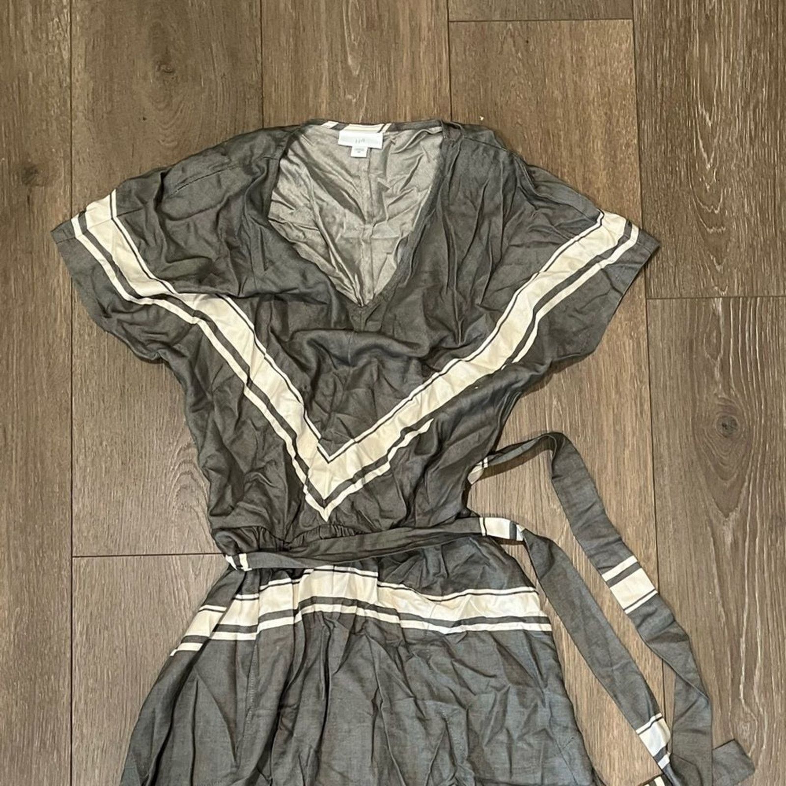 Vintage J. Jill Striped A-Line Ankle Length Dress - Size XS Size XS / US 0-2 / IT 36-38 - 3 Thumbnail