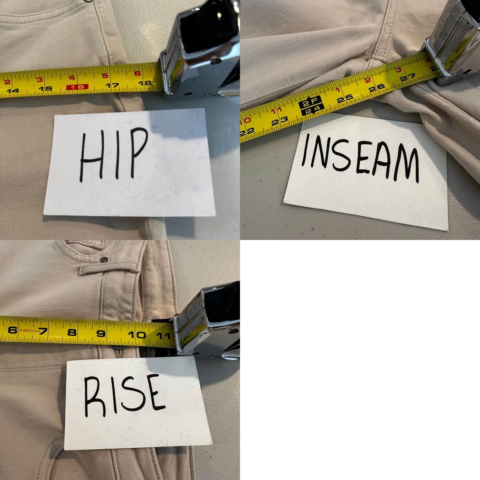 NYDJ VINTAGE NYDJ Curves 360 Tan Khaki Straight Leg Pants 8 Short Women Slit Pockets Mid Rise Casual Workwear (no, adjust) Size 30" / US 8 / IT 44 - 8 Thumbnail