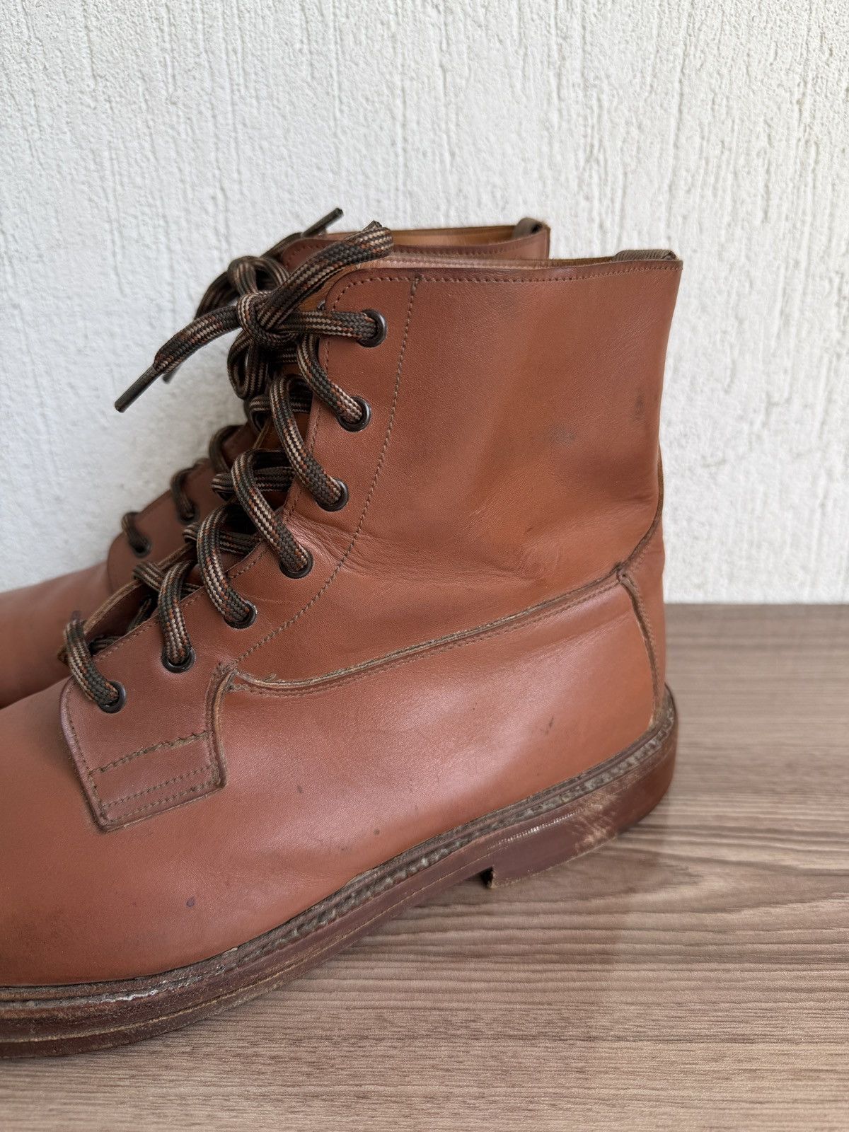 Evan Kinori × Tricker's burford lace up boots Size US 13 / EU 46 - 9 Thumbnail