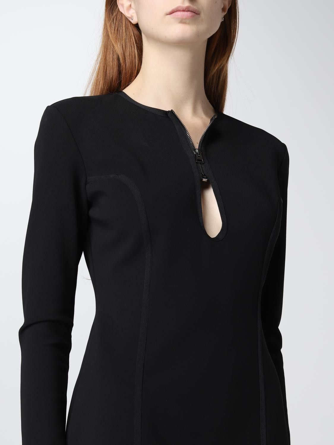 Tom Ford o1y0126 Midi Dress in Black Size M / US 6-8 / IT 42-44 - 4 Thumbnail