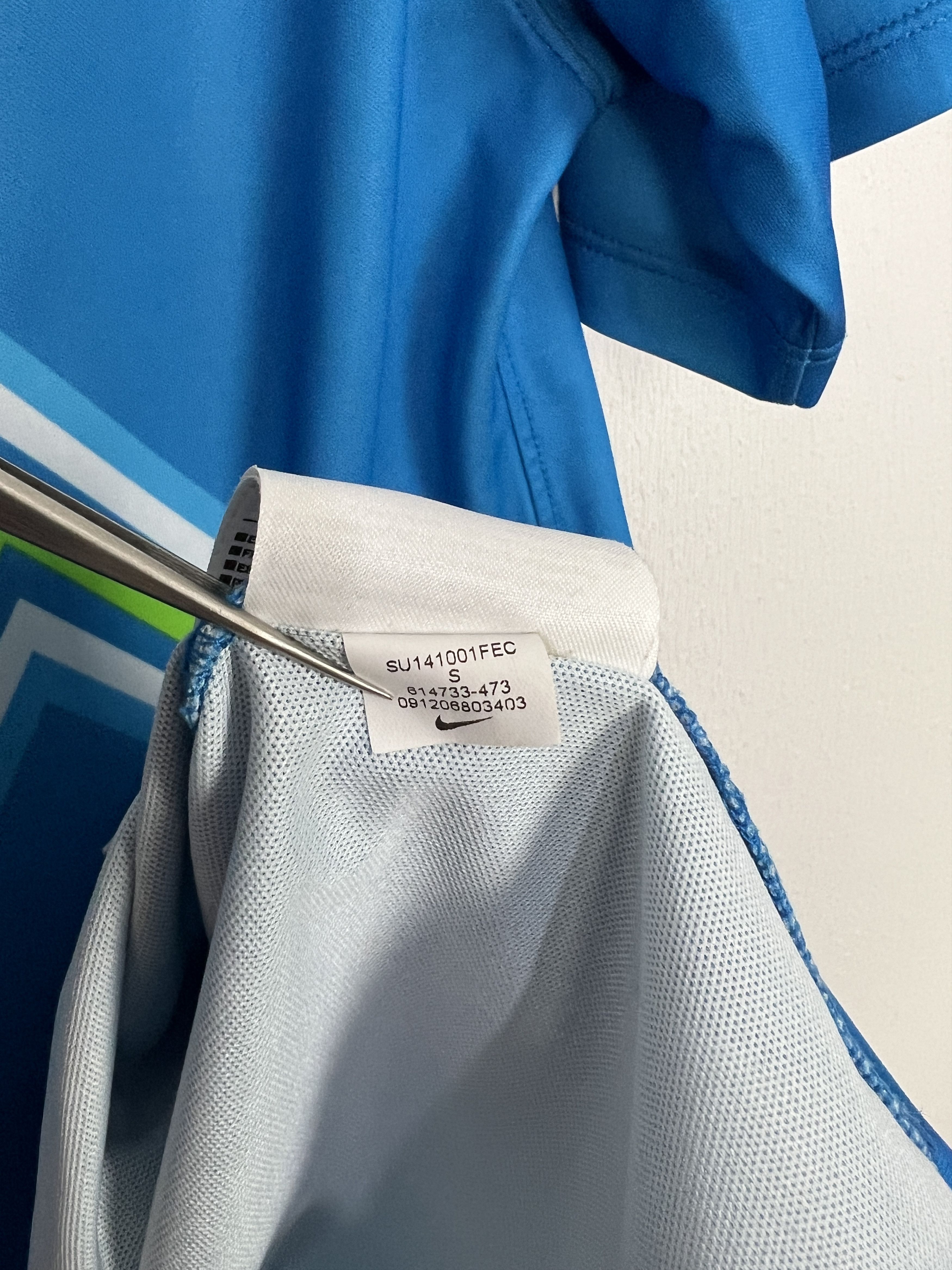 Nike Slovenia football shirt 2012 Soccer Jersey National Trikot Size US S / EU 44-46 / 1 - 8 Thumbnail