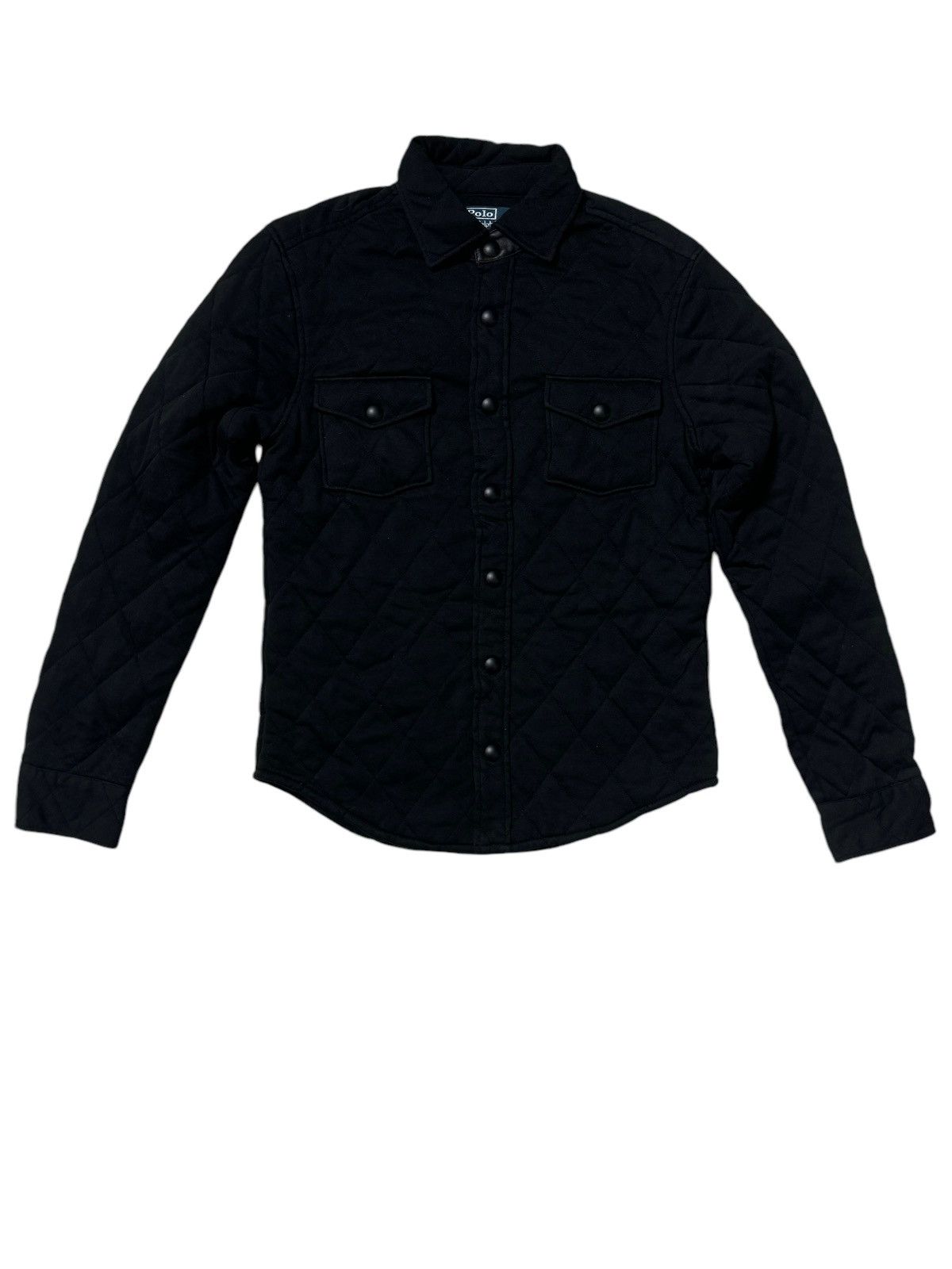 Polo Ralph Lauren × Vintage Polo by Polo Ralph Lauren Padding + Leather Snap Button Size US S / EU 44-46 / 1 - 1 Thumbnail