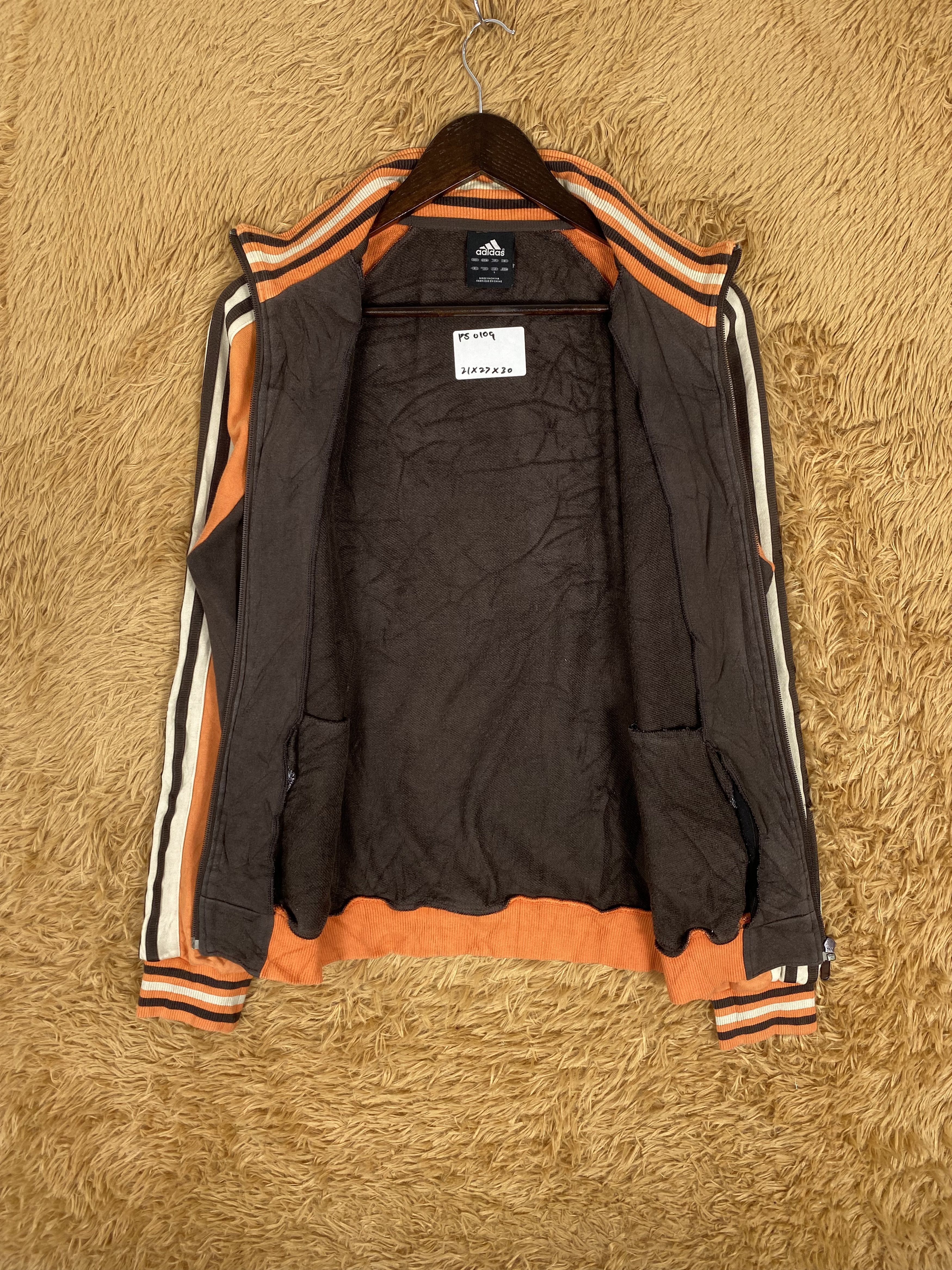 Adidas Vintage Adidas Three Stripe Big logo Sweater PS0109 Size US L / EU 52-54 / 3 - 4 Thumbnail
