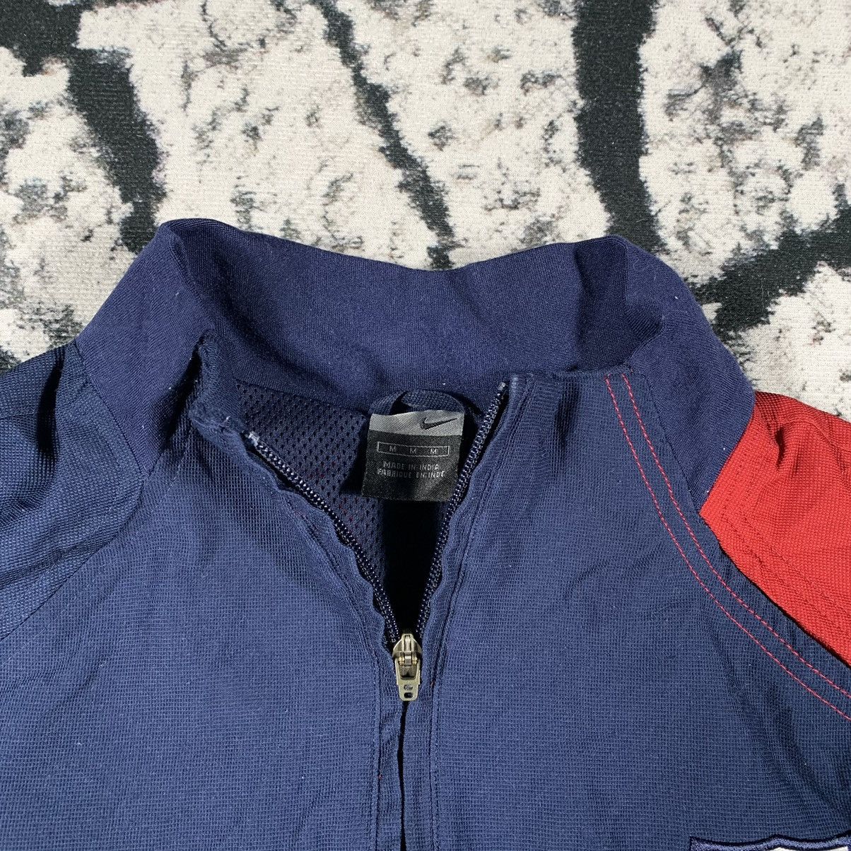 Nike × Vintage Vintage 90’s Nike USA Big Logo Football Zip Jacket Rare Size US XL / EU 56 / 4 - 9 Thumbnail