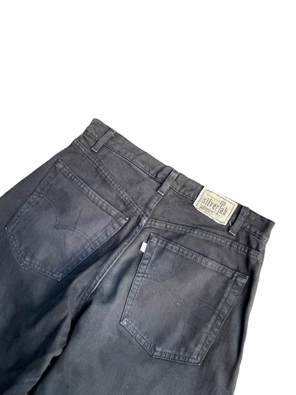 Levi's Vintage Rare Black Levis Silver tab Baggy Size US 34 / EU 50 - 7 Thumbnail