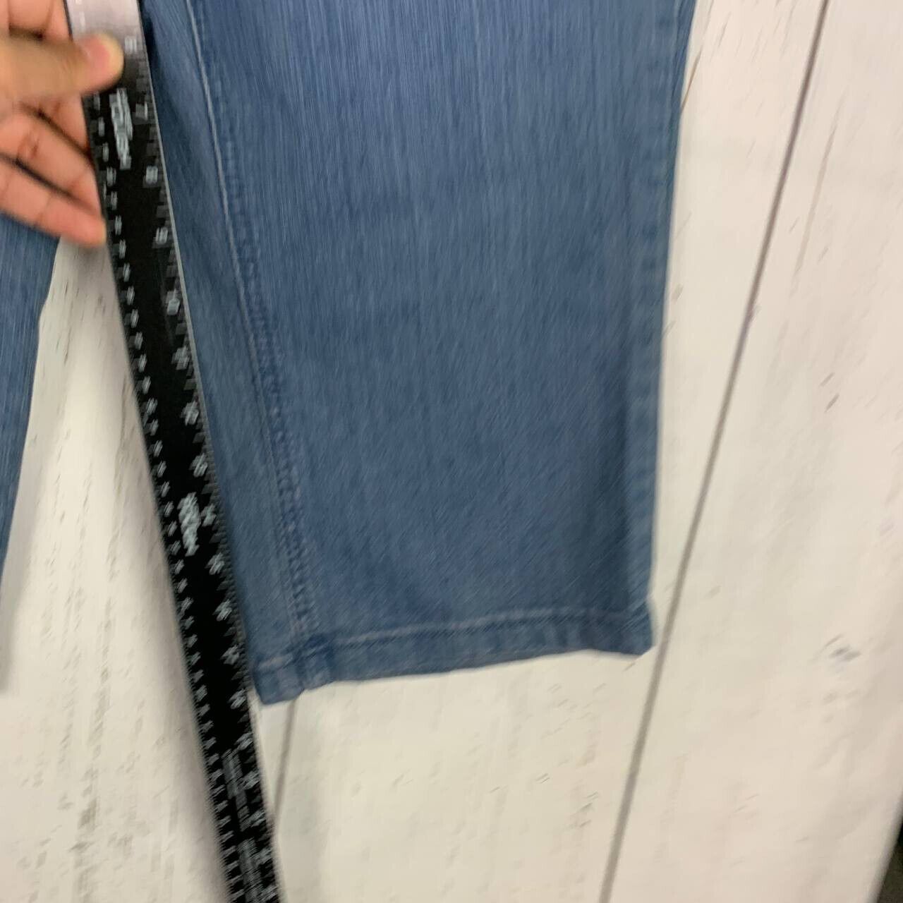 Basic Editions Basic Editions 10 High Rise Capri Jeans Pants Women 35x19 Size 32" / US 10 / IT 46 - 6 Thumbnail