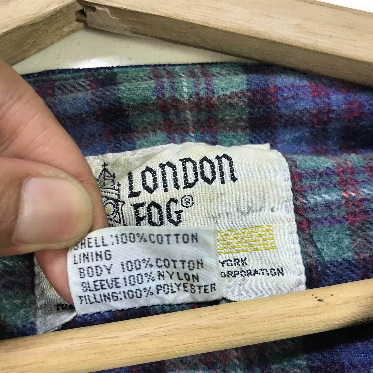 London Fog Vintage London Fog Collarless Denim Jacket Size US S / EU 44-46 / 1 - 10 Thumbnail