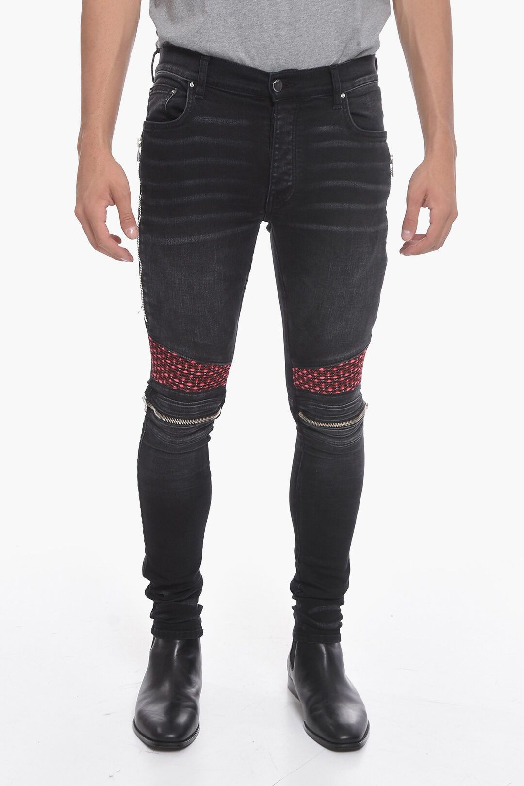 image of Amiri Og1Mm1223 Denim Pant In Black, Men's (Size 36)