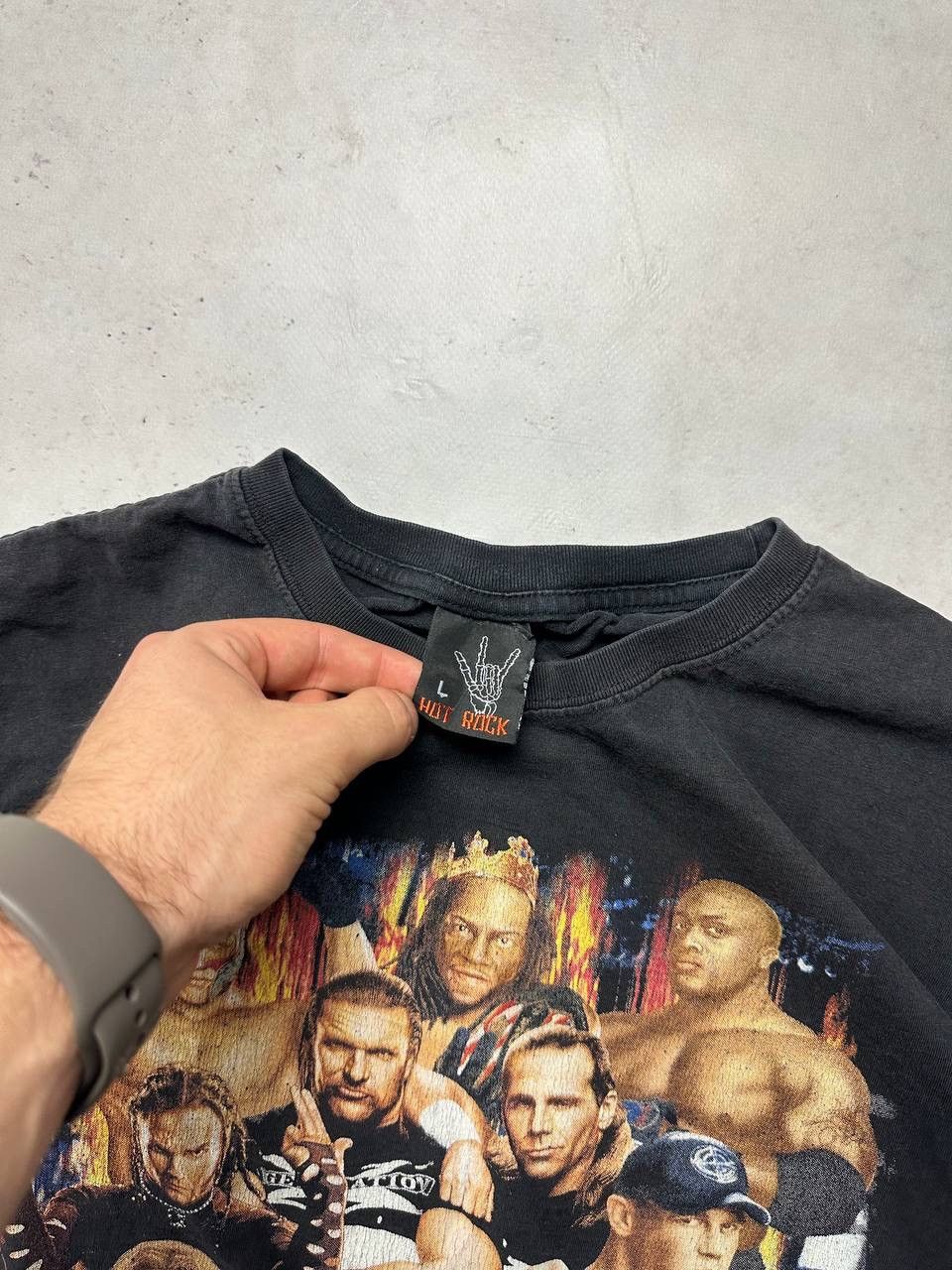 Vintage × WWE Vintage WWE Superstars Graphic Boxy T-shirt L Size US L / EU 52-54 / 3 - 6 Thumbnail