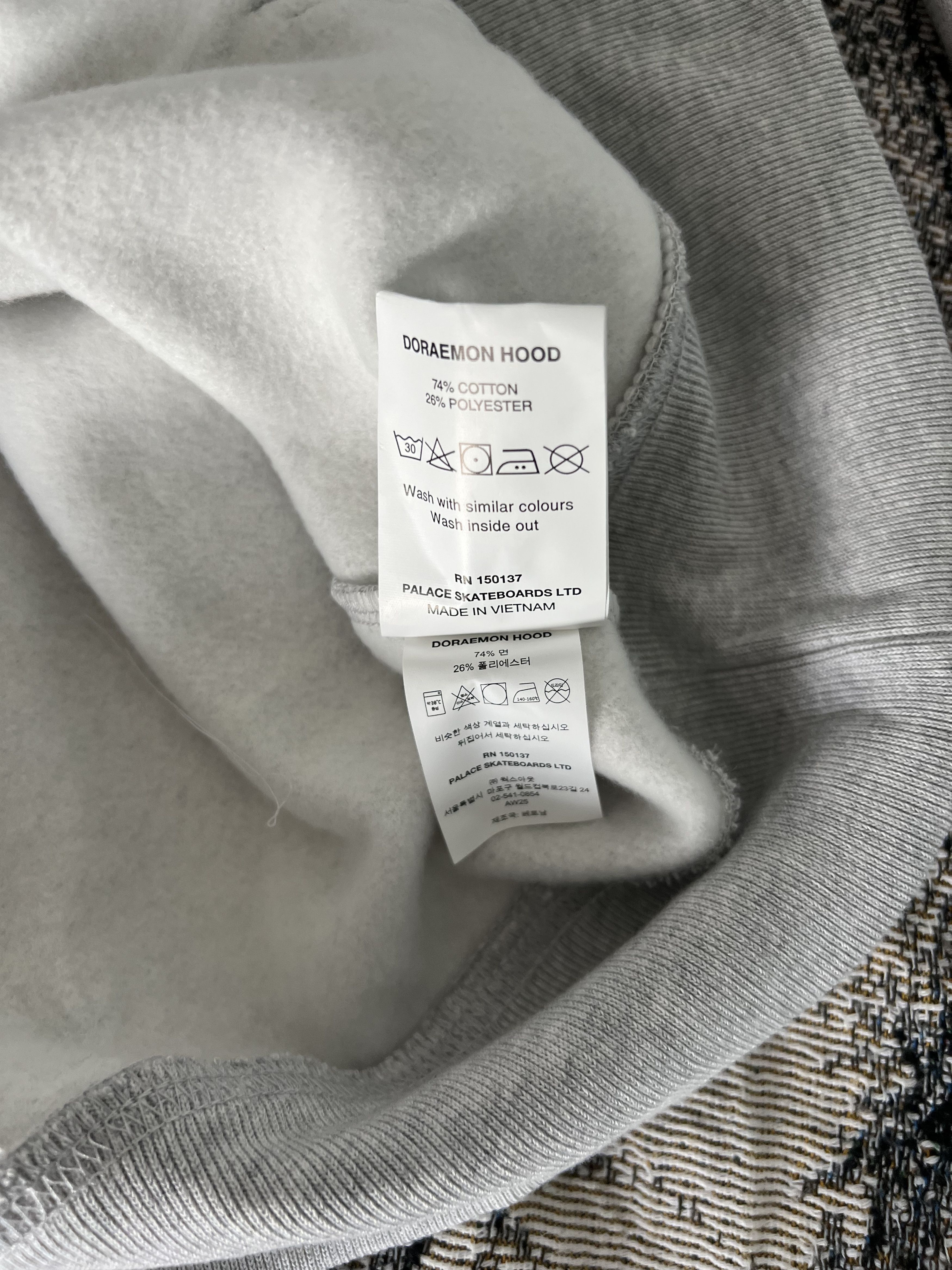 トップス PALACE Doraemon Hood \"Grey Marl\" Palace Doraemon Hood Grey Marl Men's - FW25 - US