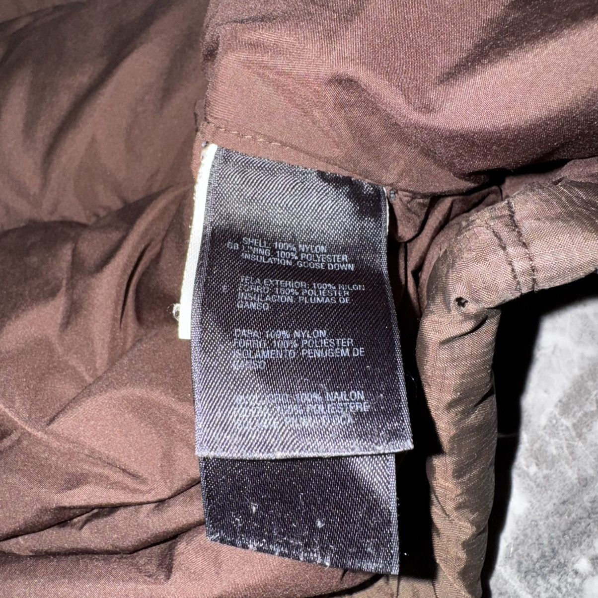 The North Face Vintage North Face Brown Retro 96 Nuptse Puffer Vest Jacket Size S / US 4 / IT 40 - 10 Thumbnail