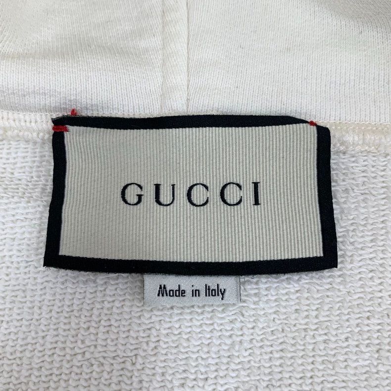 Gucci Gucci Beige strawberry print hooded drawstring long-sleeve Size US M / EU 48-50 / 2 - 5 Thumbnail