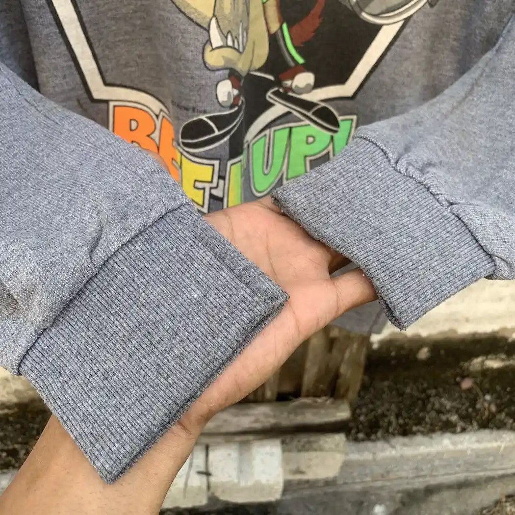 Vintage × Warner Bros 1993’s Vintage Looney Tunes Gym By Warner Bros. Sweater Size US L / EU 52-54 / 3 - 7 Thumbnail