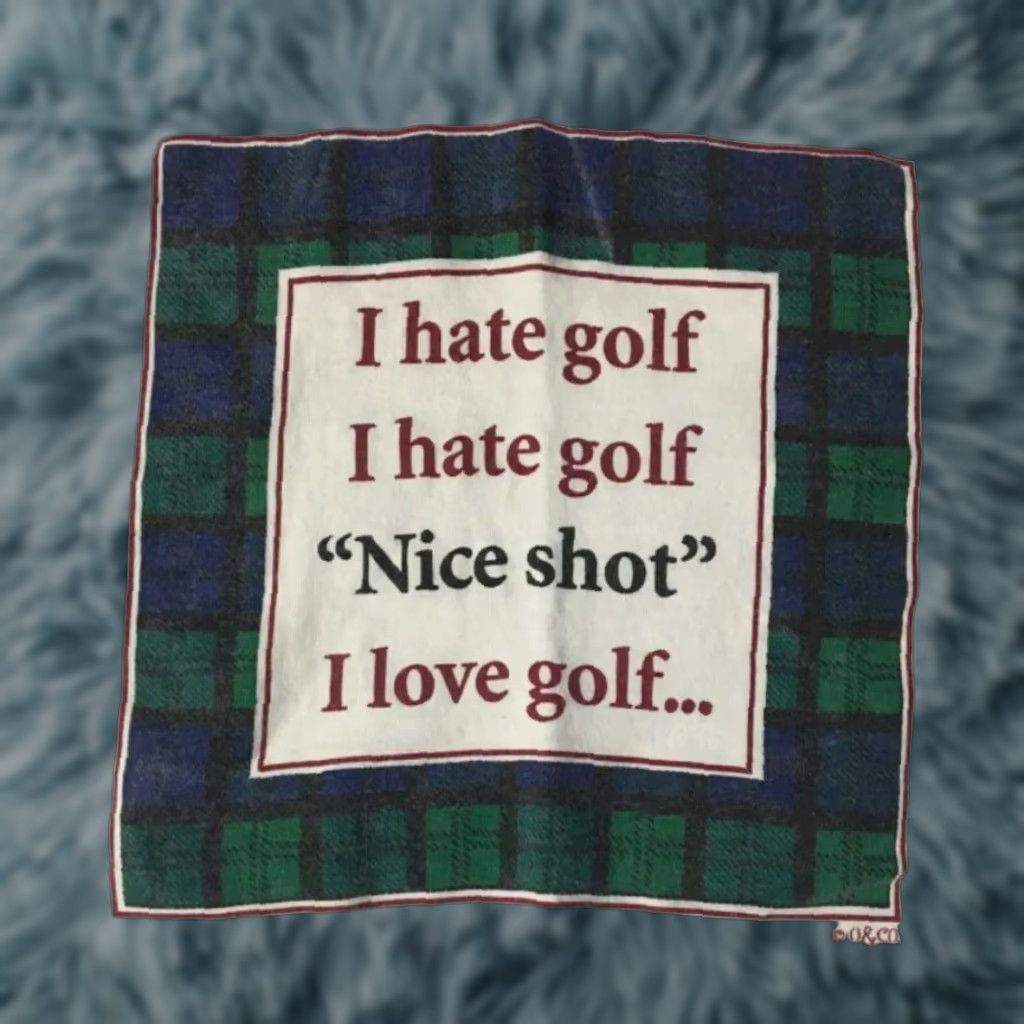 Vintage VINTAGE I Hate Golf I Love Golf T-Shirt USA M White Size US M / EU 48-50 / 2 - 1 Thumbnail