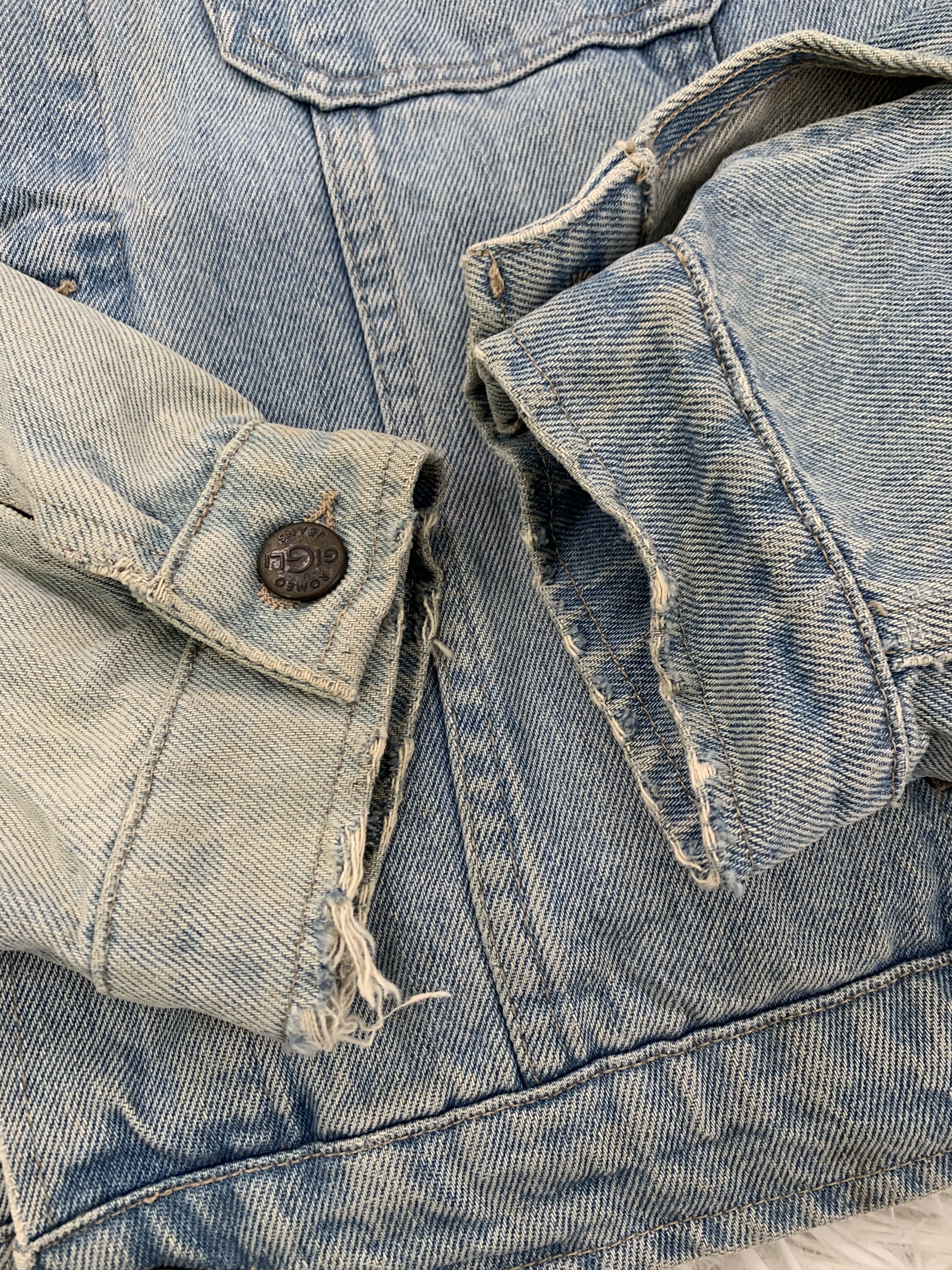 Romeo Gigli Vintage Romeo Gigli Denim Jacket Made in Italy Size US S / EU 44-46 / 1 - 5 Thumbnail