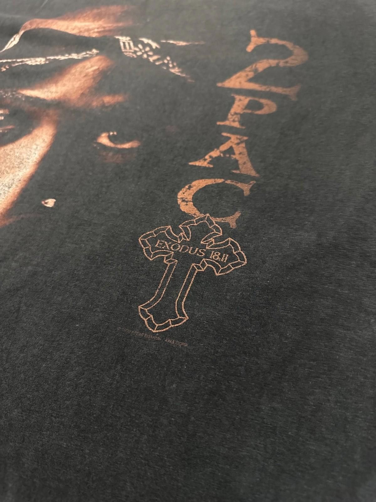 Band Tees RARE VINTAGE 1998 2Pac BG T-Shirt L Exodus Tupac Shakur Size US L / EU 52-54 / 3 - 4 Thumbnail