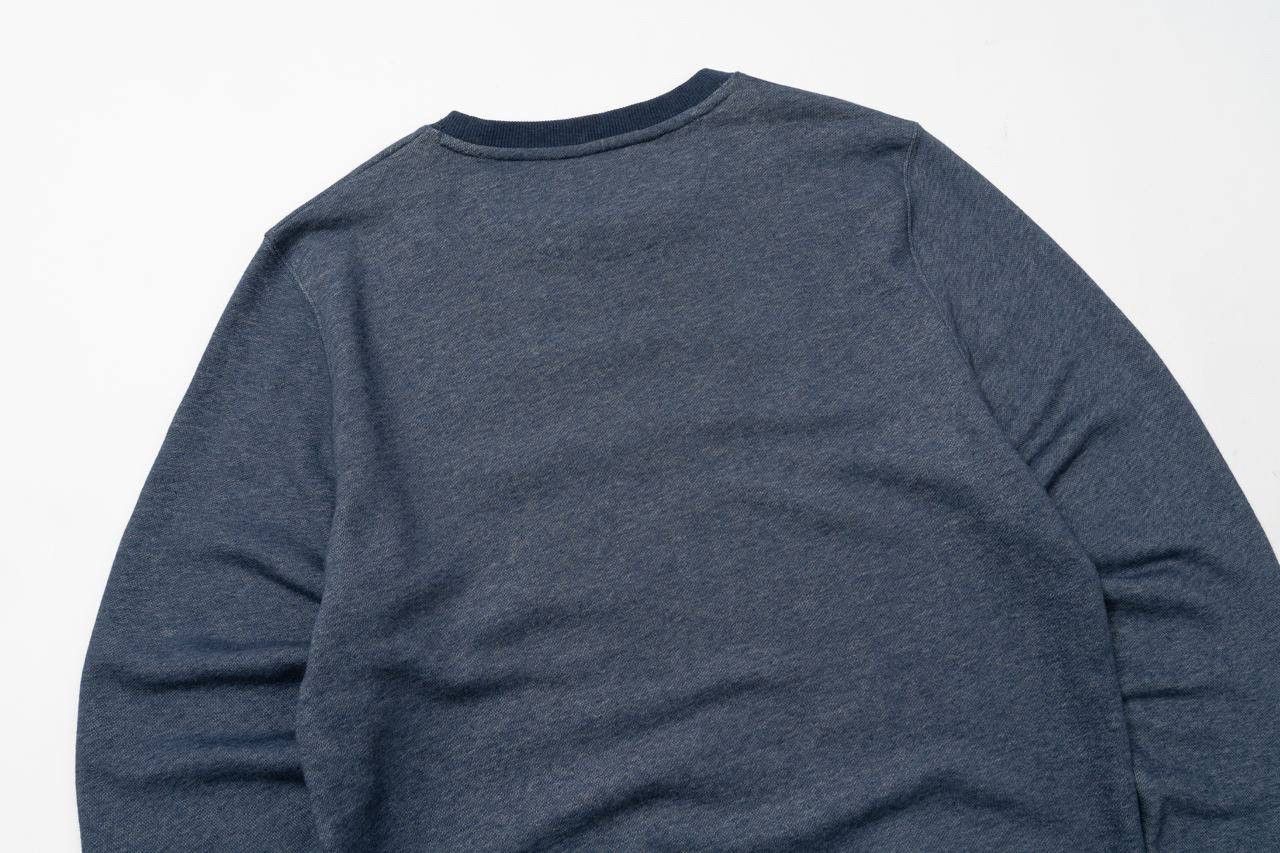 Gant 🔵 GANT Logo Blue Cotton Classic Crew Neck Sweatshirt Size US M / EU 48-50 / 2 - 17 Thumbnail
