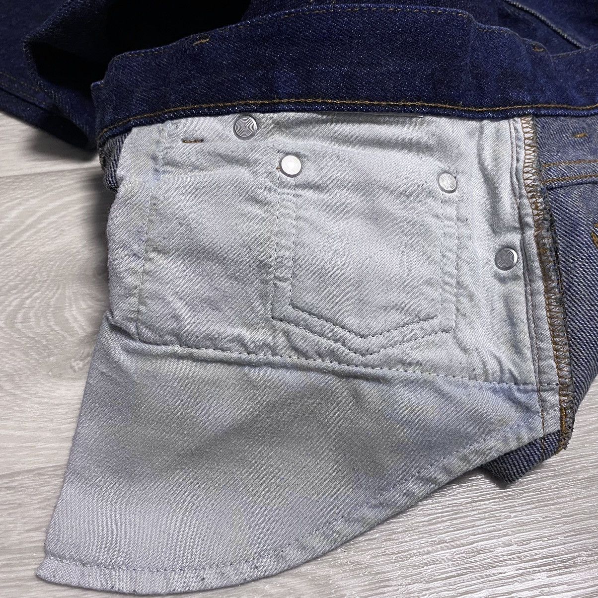 Polo Ralph Lauren Polo Jeans Co. Ralph Lauren Navy Thick Flared Jeans Denim Size 28" / US 6 / IT 42 - 18 Thumbnail