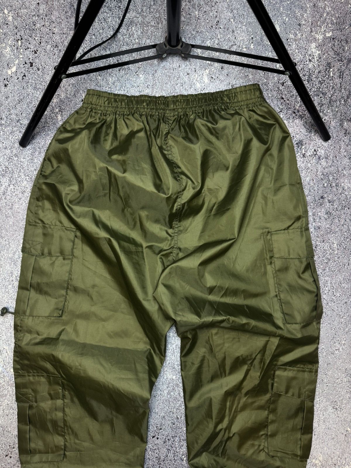 Japanese Brand × Vintage 💥CRAZY JAPANESE PARACHUTE PANTS AVANT-GARDE STYLE Size US 33 - 11 Thumbnail