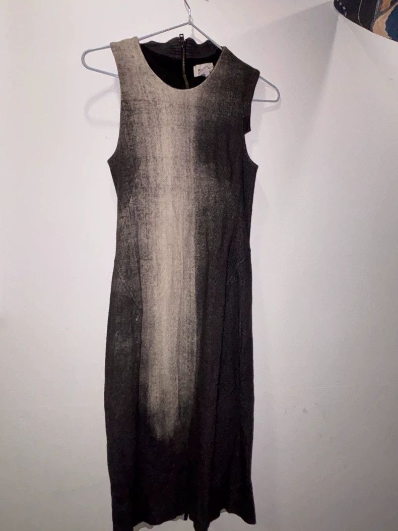 Helmut Lang HELMUT LANG size2 Lamb double brush paint design cut off th Size M / US 6-8 / IT 42-44 - 2 Thumbnail