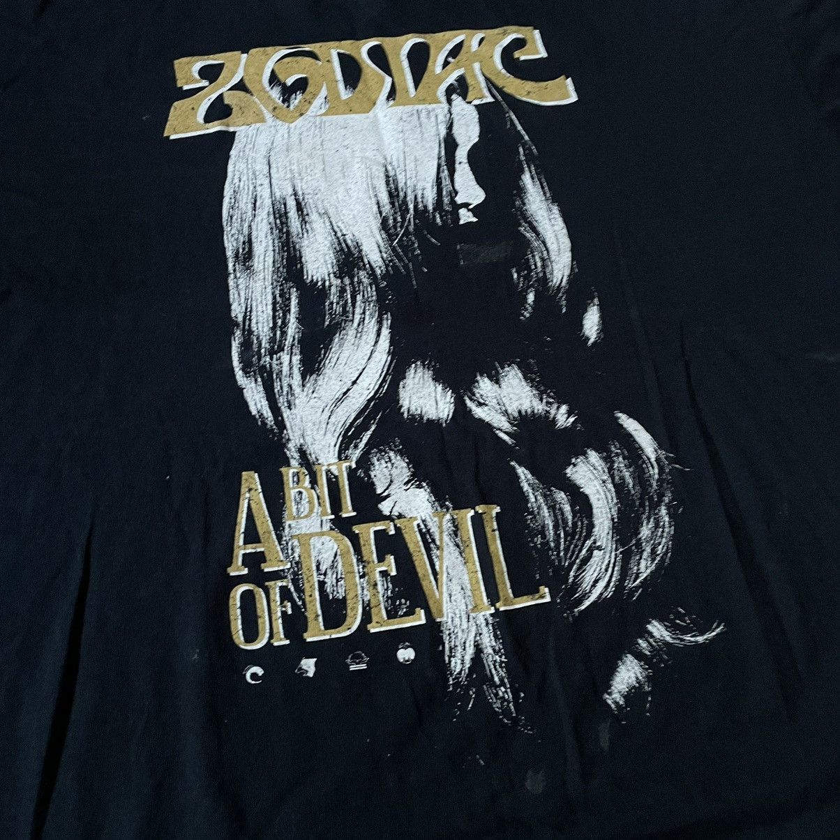 Vintage Vintage Y2K Goth Graphic Tee Dark Abstract Face Grunge XXL Size US XXL / EU 58 / 5 - 6 Thumbnail