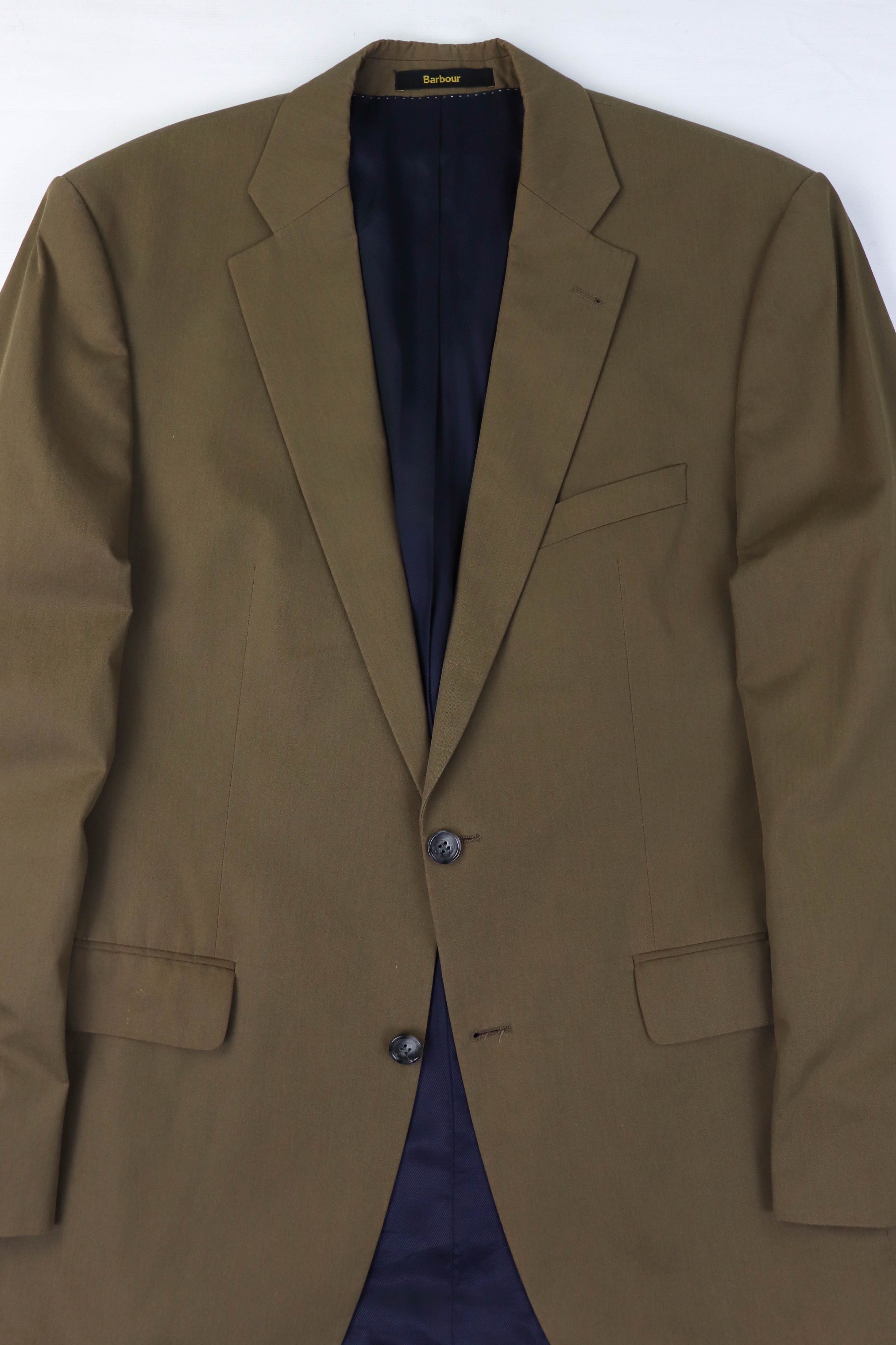 Barbour Barbour Bells Beige/Brown Cotton Blazer Jacket Size 40R - 5 Thumbnail