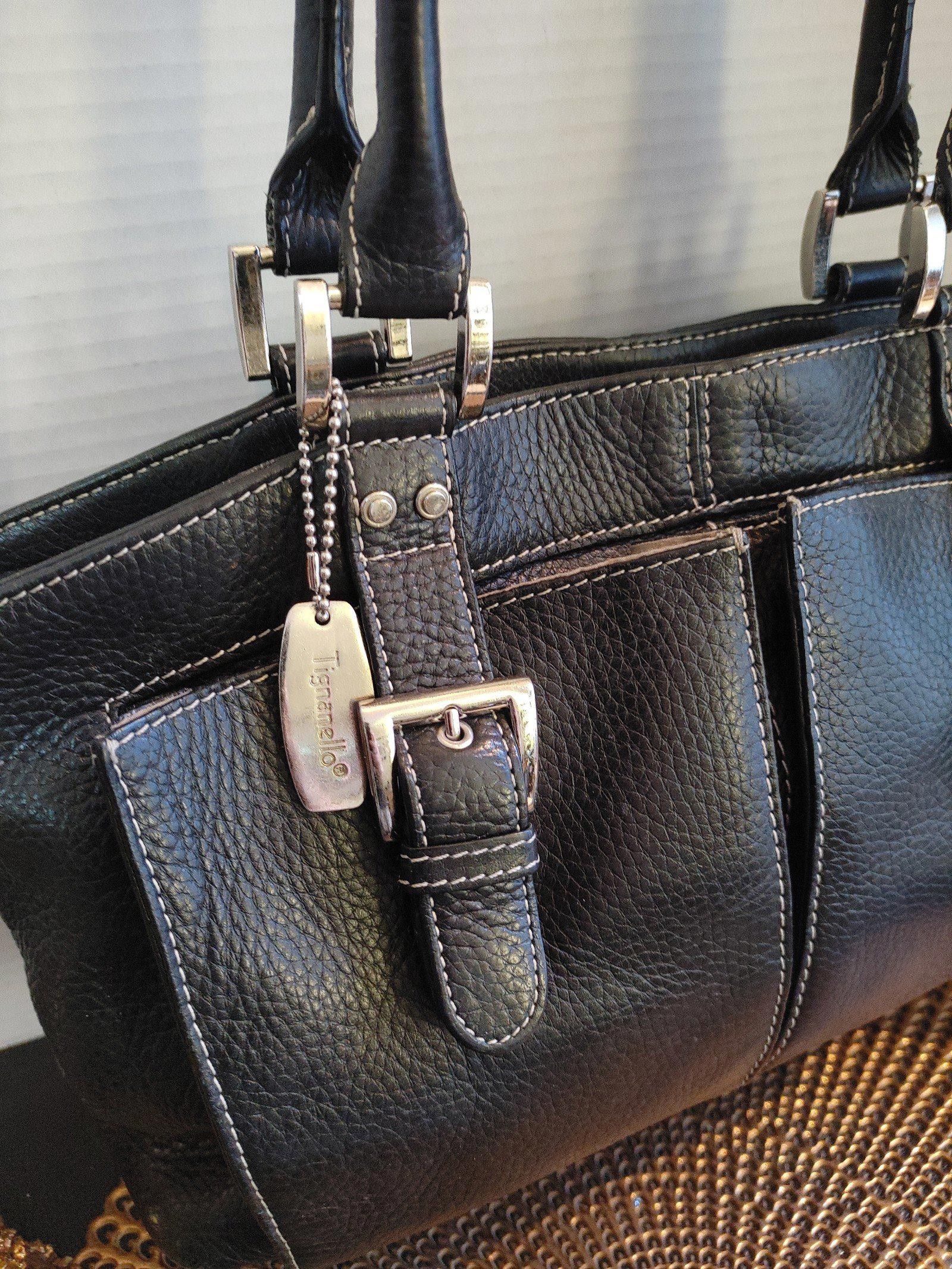 Designer Tignanello Leather Shoulder Bag Size ONE SIZE - 2 Thumbnail