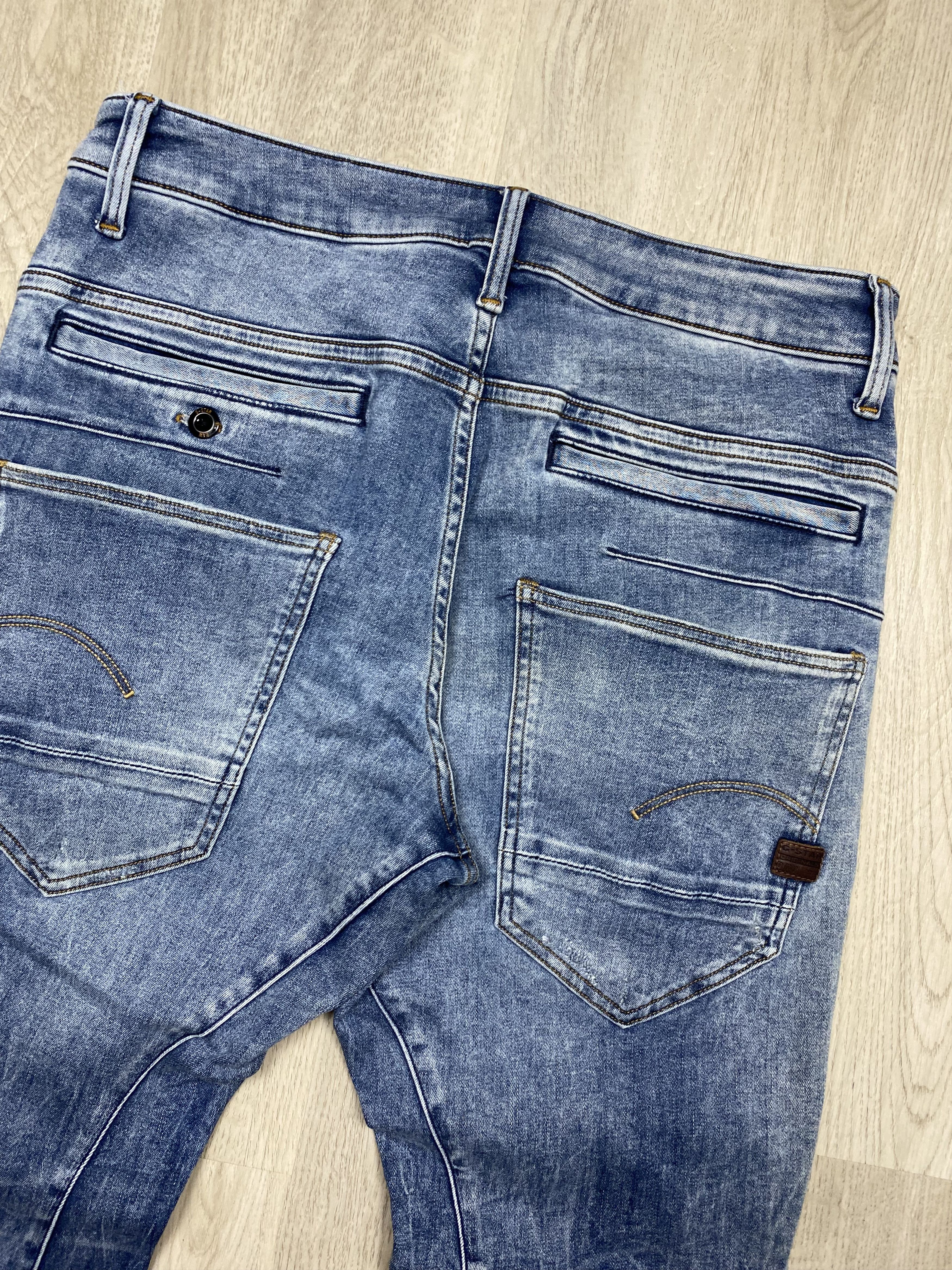 G-Star G Star Raw Vintage Mens D-Staq 3D Skinny Denim Pants Jeans Size US 30 / EU 46 - 9 Thumbnail
