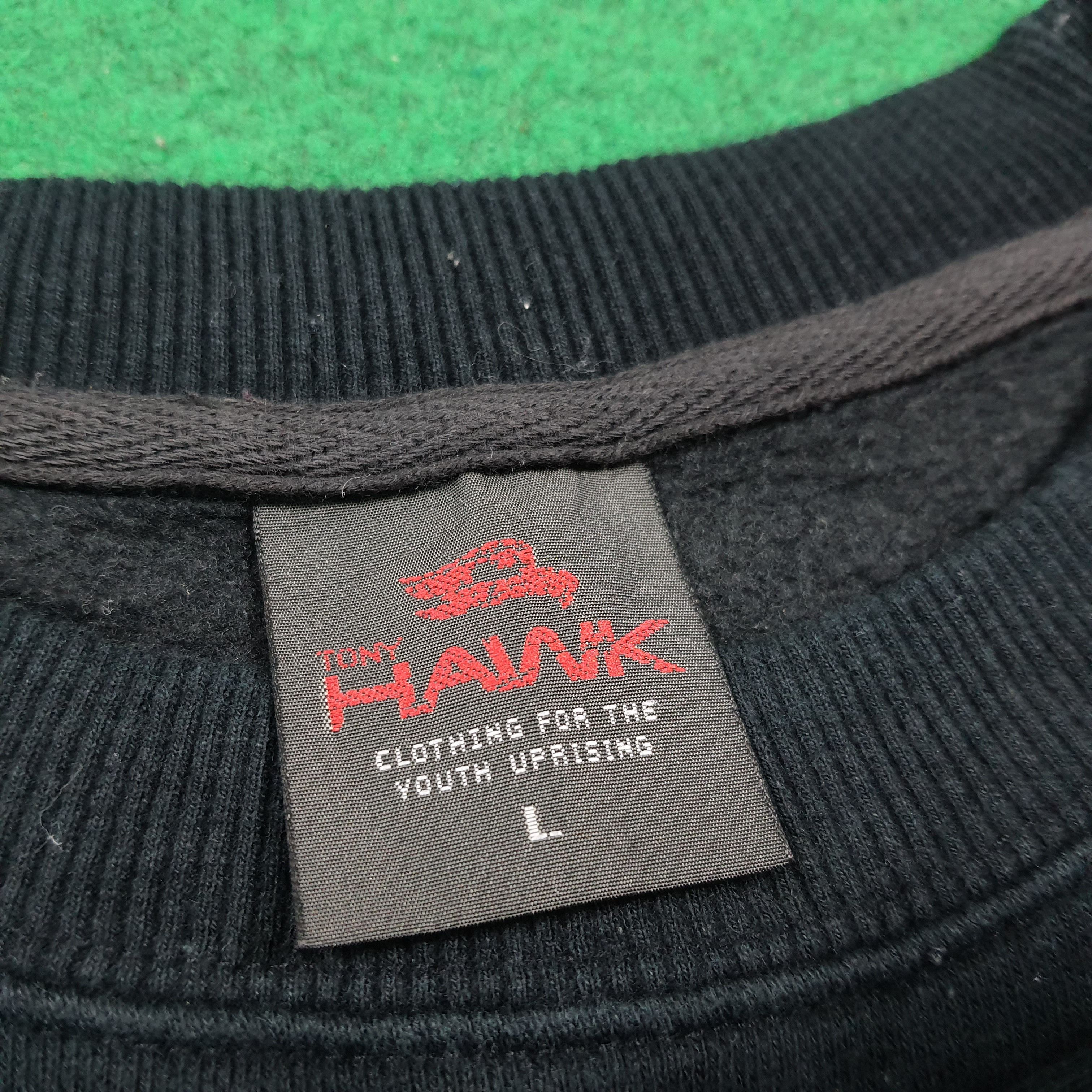 Tony Hawk Vintage Tony Hawks Skateboards Crewneck Sweatshirt C292N9 Size US L / EU 52-54 / 3 - 6 Thumbnail