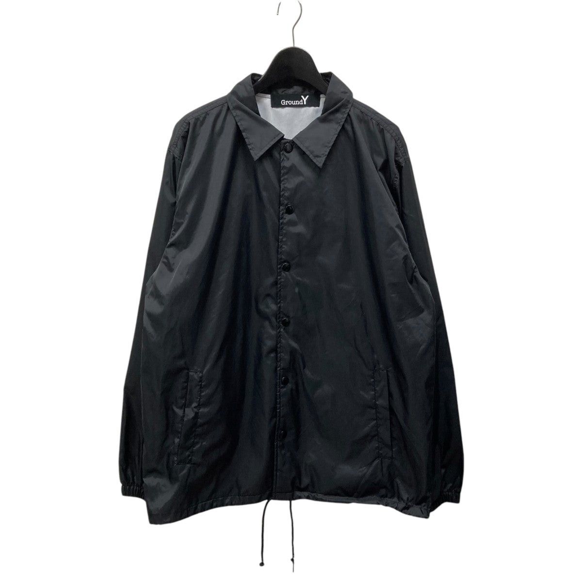 Ground Y × Yohji Yamamoto Logo Nylon Coach Jacket Size US L / EU 52-54 / 3 - 2 Thumbnail