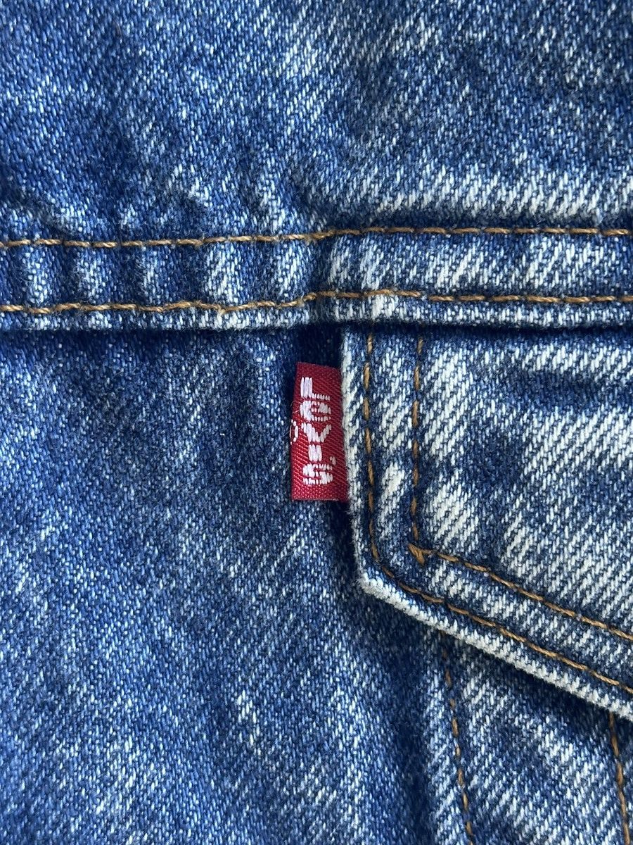 Levi's Vintage Clothing 1980s Levis Sherpa jacket Size US L / EU 52-54 / 3 - 3 Thumbnail