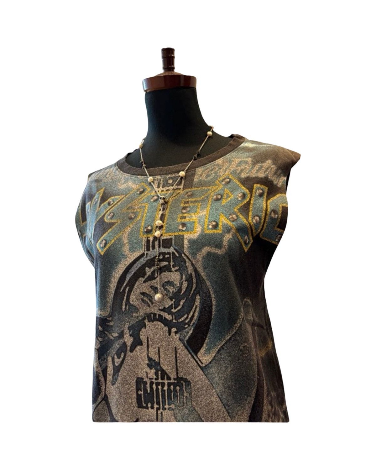 Hysteric Glamour 925 Silver Skull And Pearl Necklace Size ONE SIZE - 9 Thumbnail