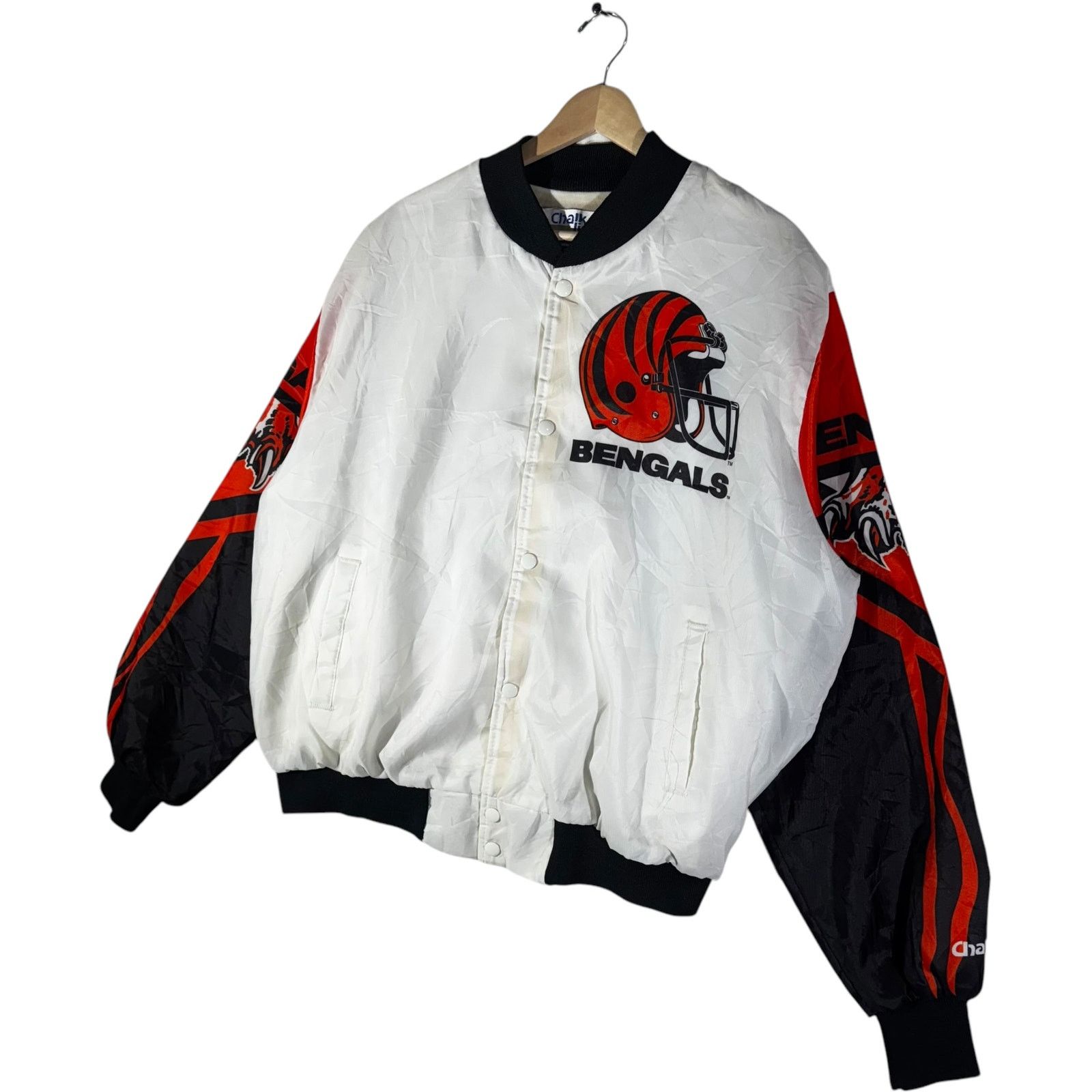 Chalk Line Vintage Chalk Line Cincinnati Bengals Fanimation NFL Jacket Size US XL / EU 56 / 4 - 3 Thumbnail