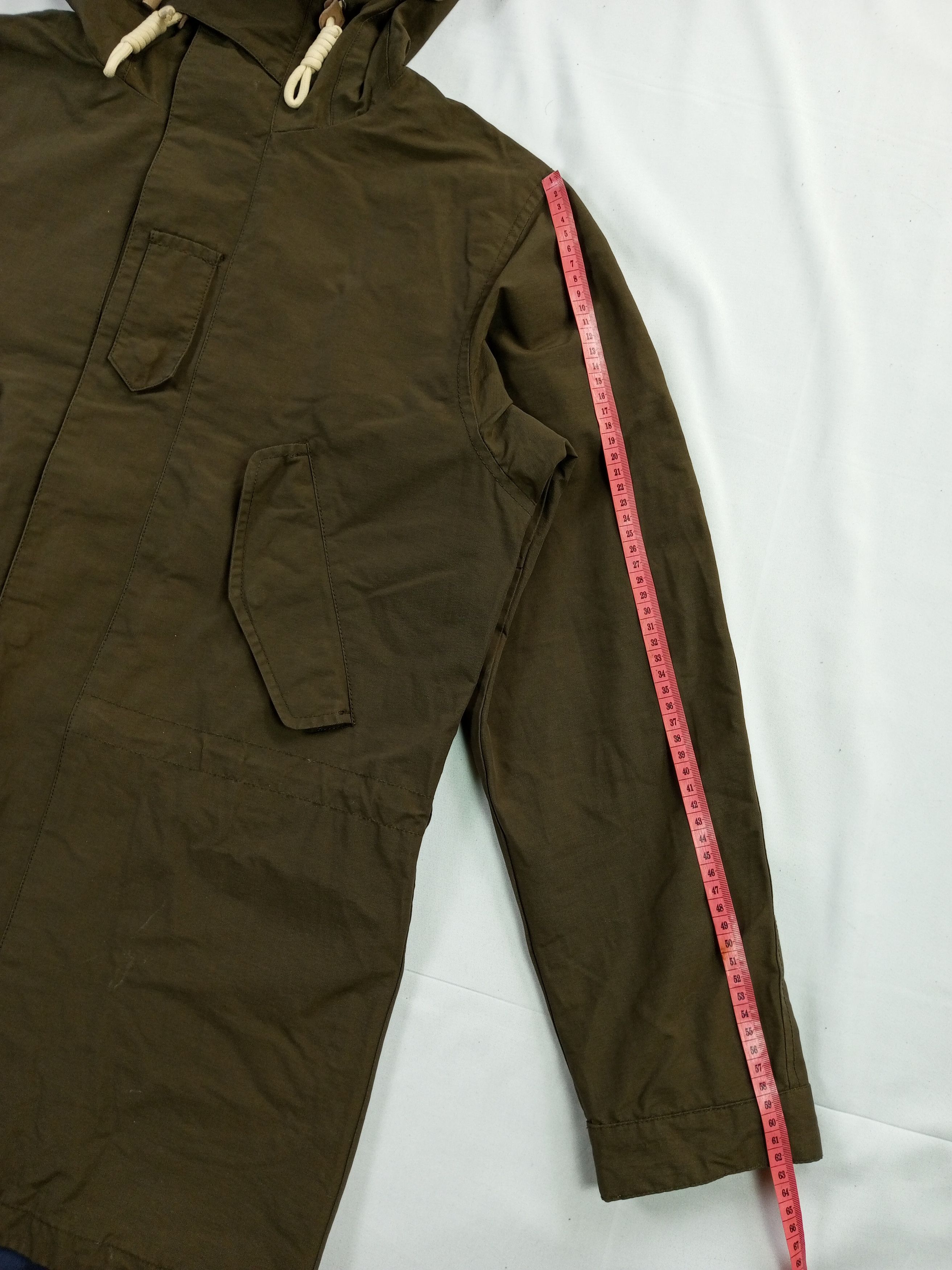 If Six Was Nine × Japanese Brand × Le Grande Bleu (L.G.B.) FRJ Jeans fishtail Green Parka Size US M / EU 48-50 / 2 - 16 Thumbnail
