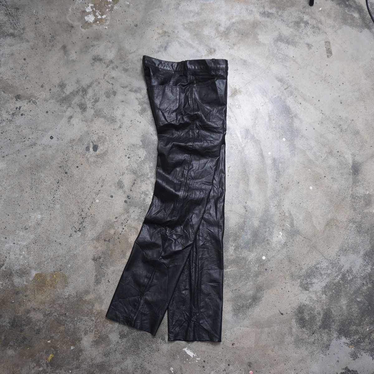 Genuine Leather × Japanese Brand × Leather Horn work Genuine Leather Pant Size US 30 / EU 46 - 8 Thumbnail