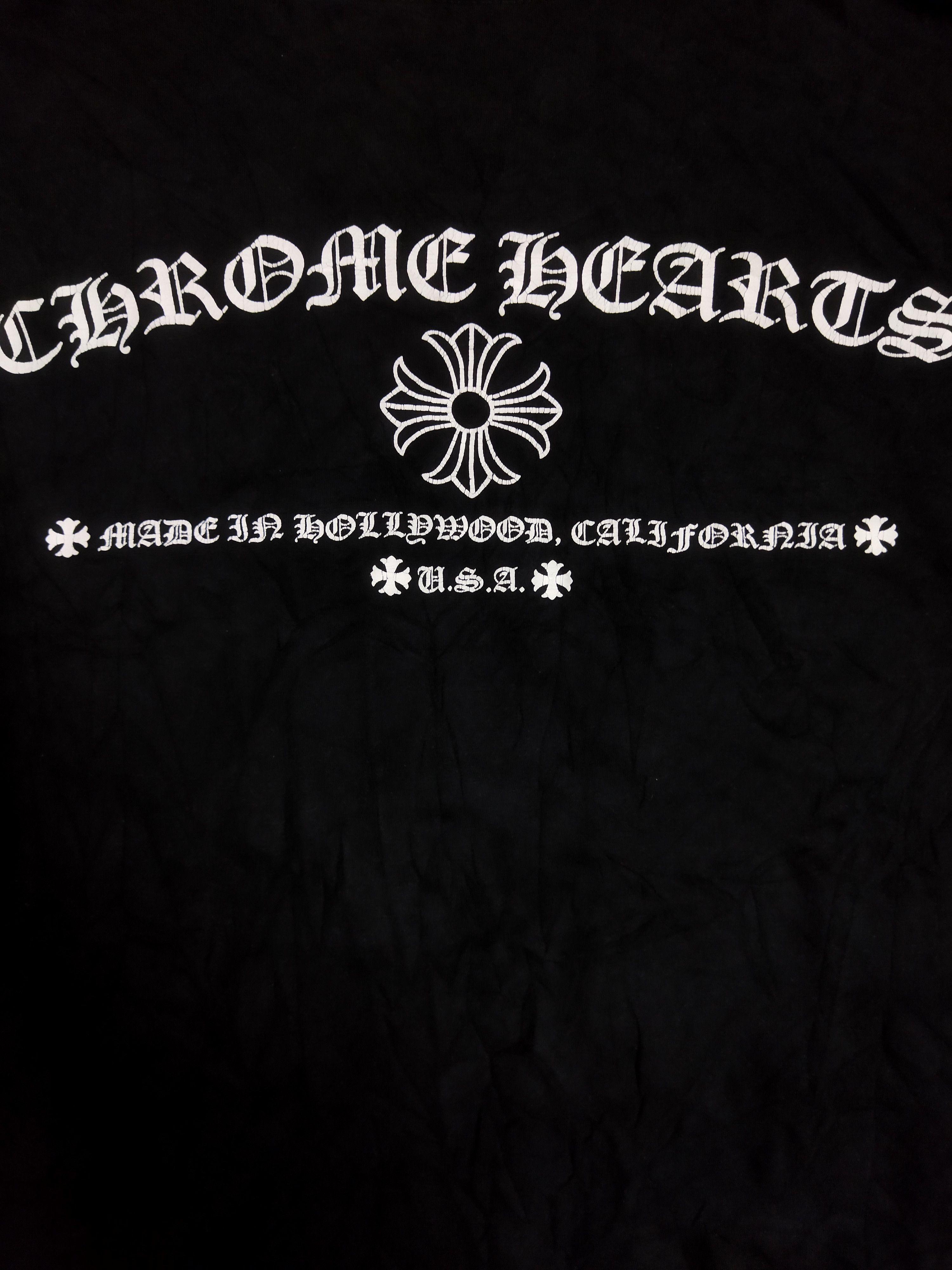 Chrome Hearts Chrome Hearts Hollywood California Tee Size US L / EU 52-54 / 3 - 5 Thumbnail