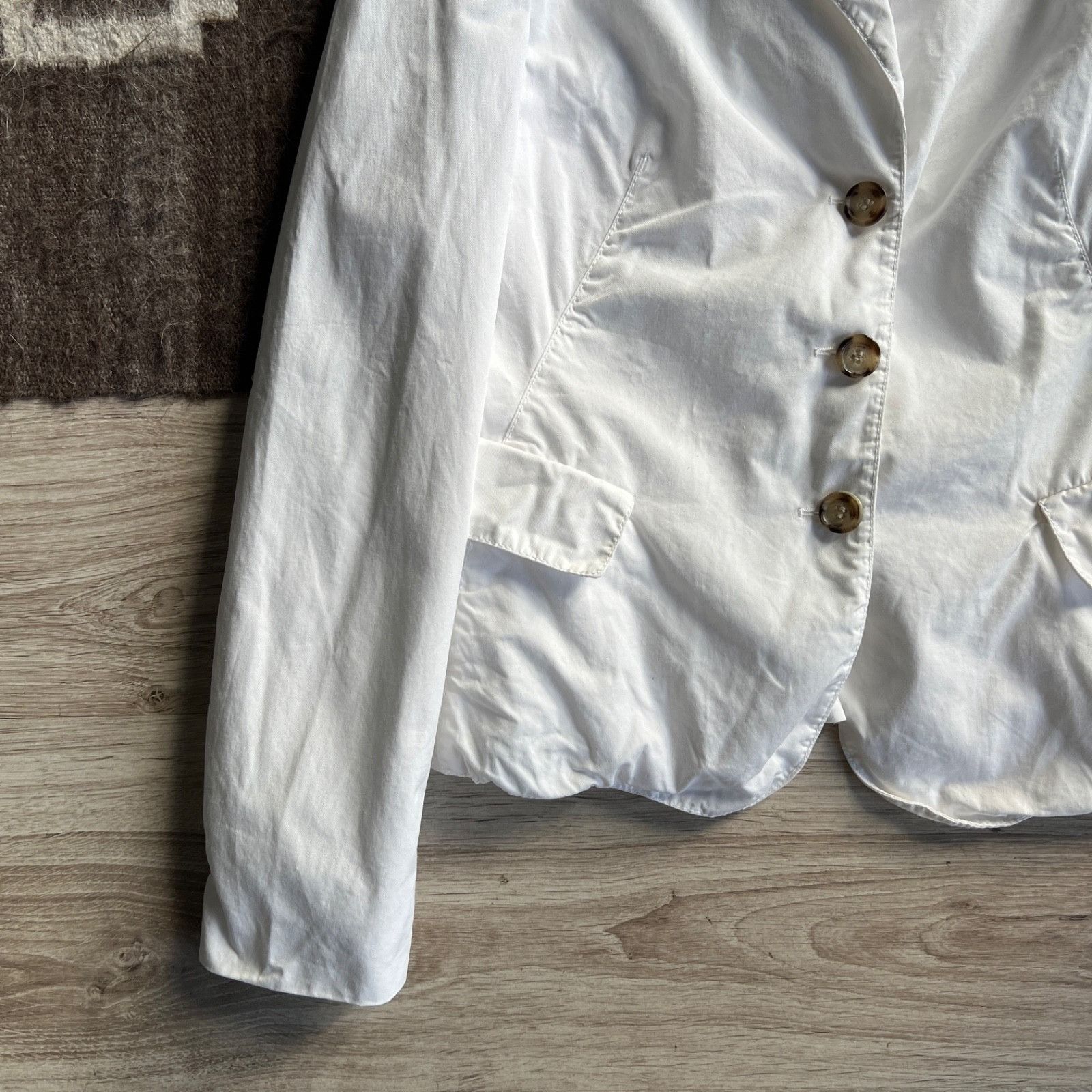 Prada Prada Cotton Blazer Jacket 9506AC Size M / US 6-8 / IT 42-44 - 4 Thumbnail