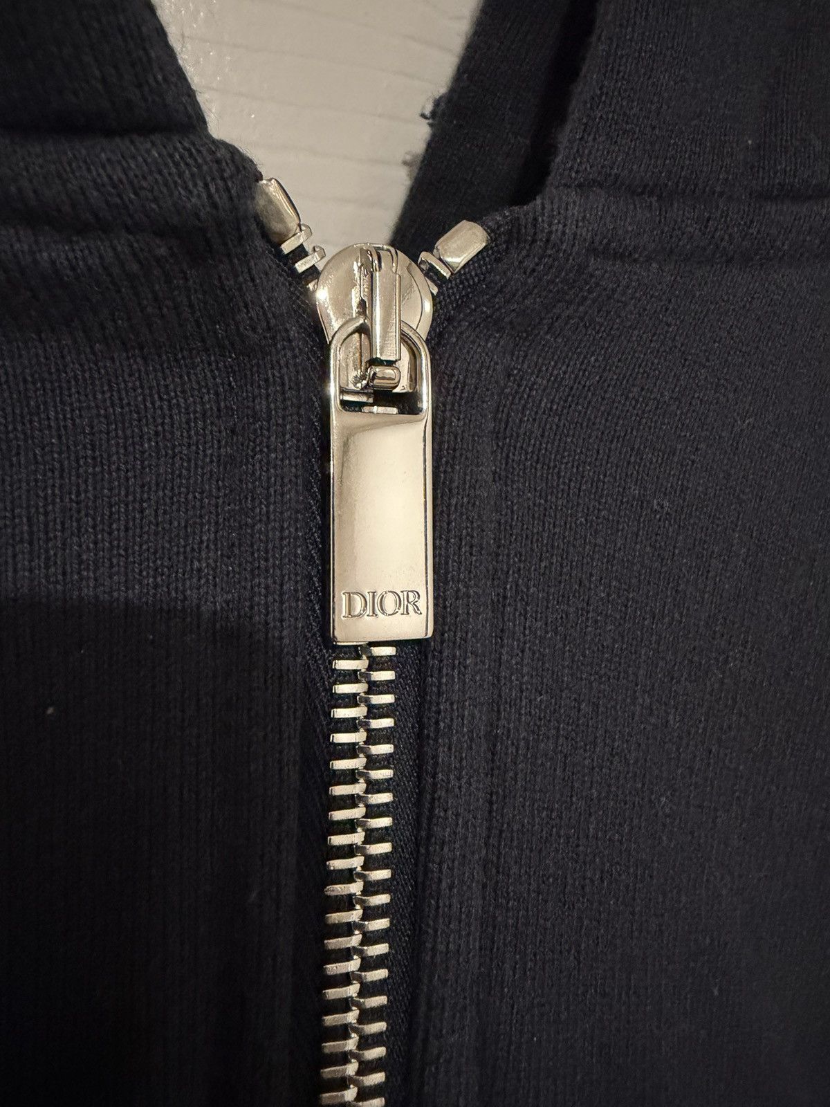 Dior Dior x Otani Workshop Embroidered Zip Hoodie – Navy XXL Size US XXL / EU 58 / 5 - 4 Thumbnail