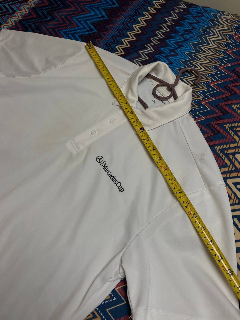 Mercedes-Benz Vintage 90s Mecedes Benz Polo Shirt Size US L / EU 52-54 / 3 - 13 Thumbnail